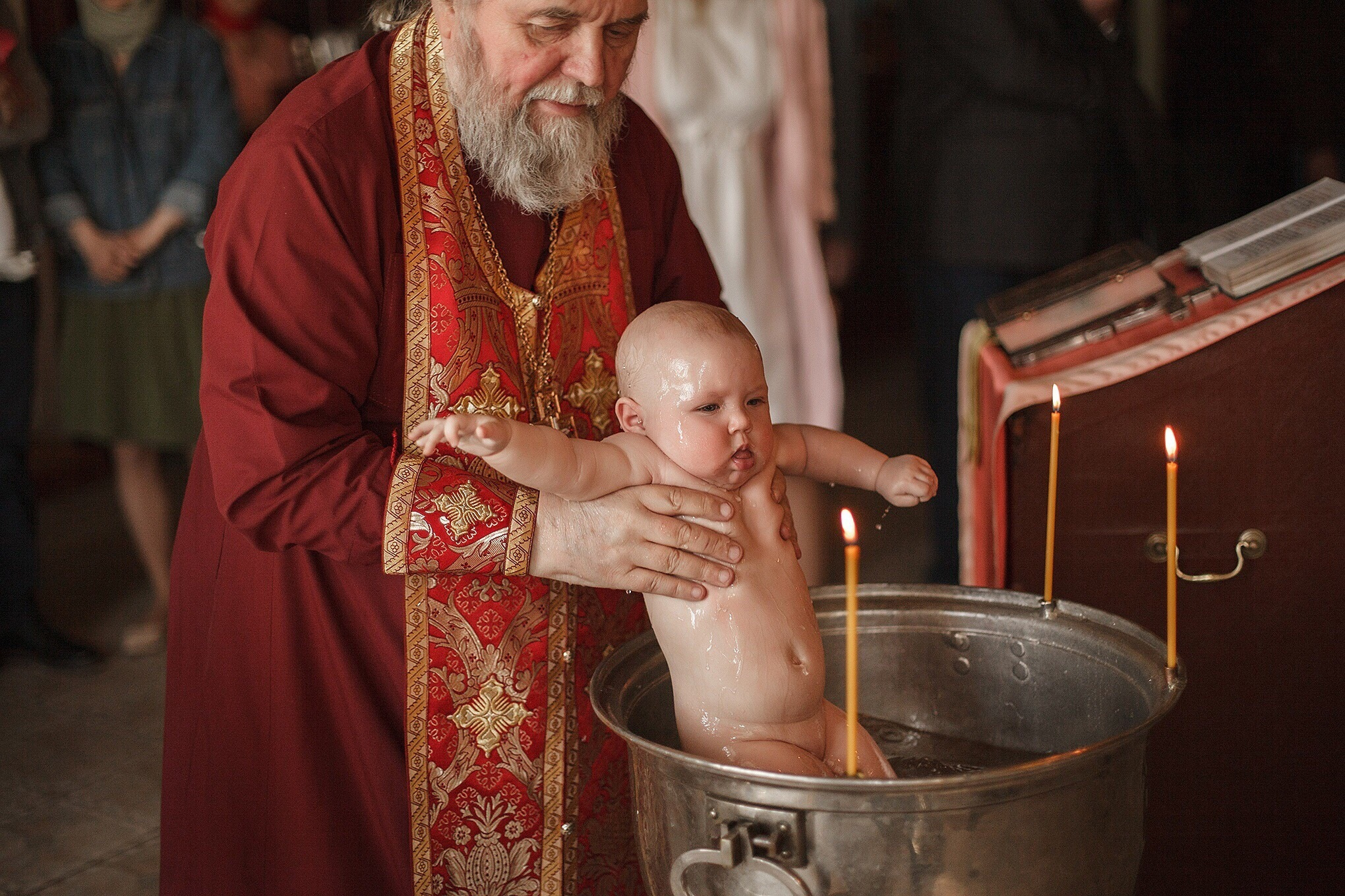 Крещение. Детский и семейный фотограф в Костроме Валентина Белик