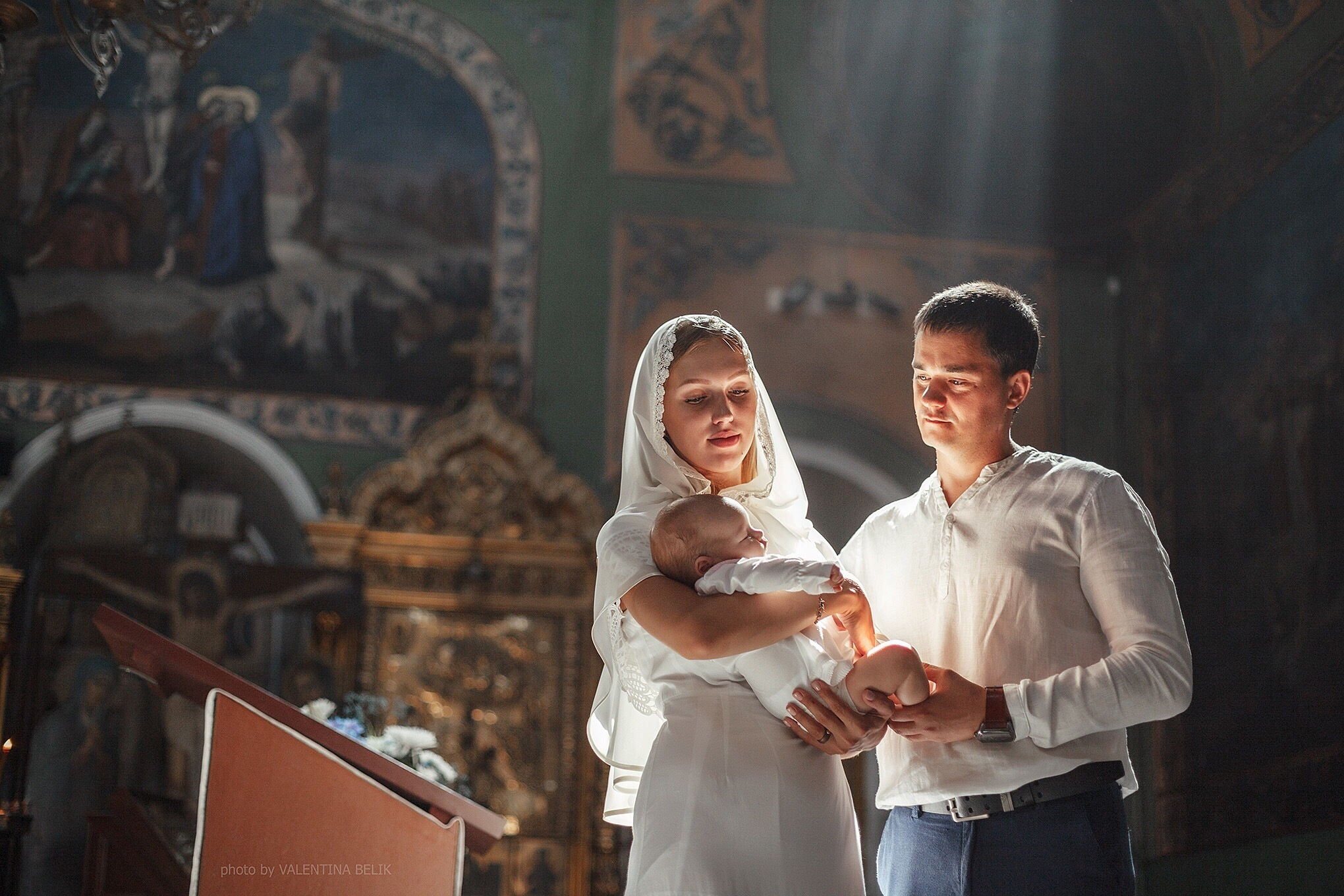 Крещение. Детский и семейный фотограф в Костроме Валентина Белик