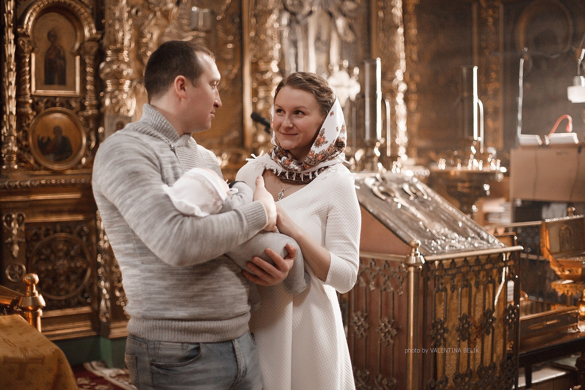 Крещение. Детский и семейный фотограф в Костроме Валентина Белик
