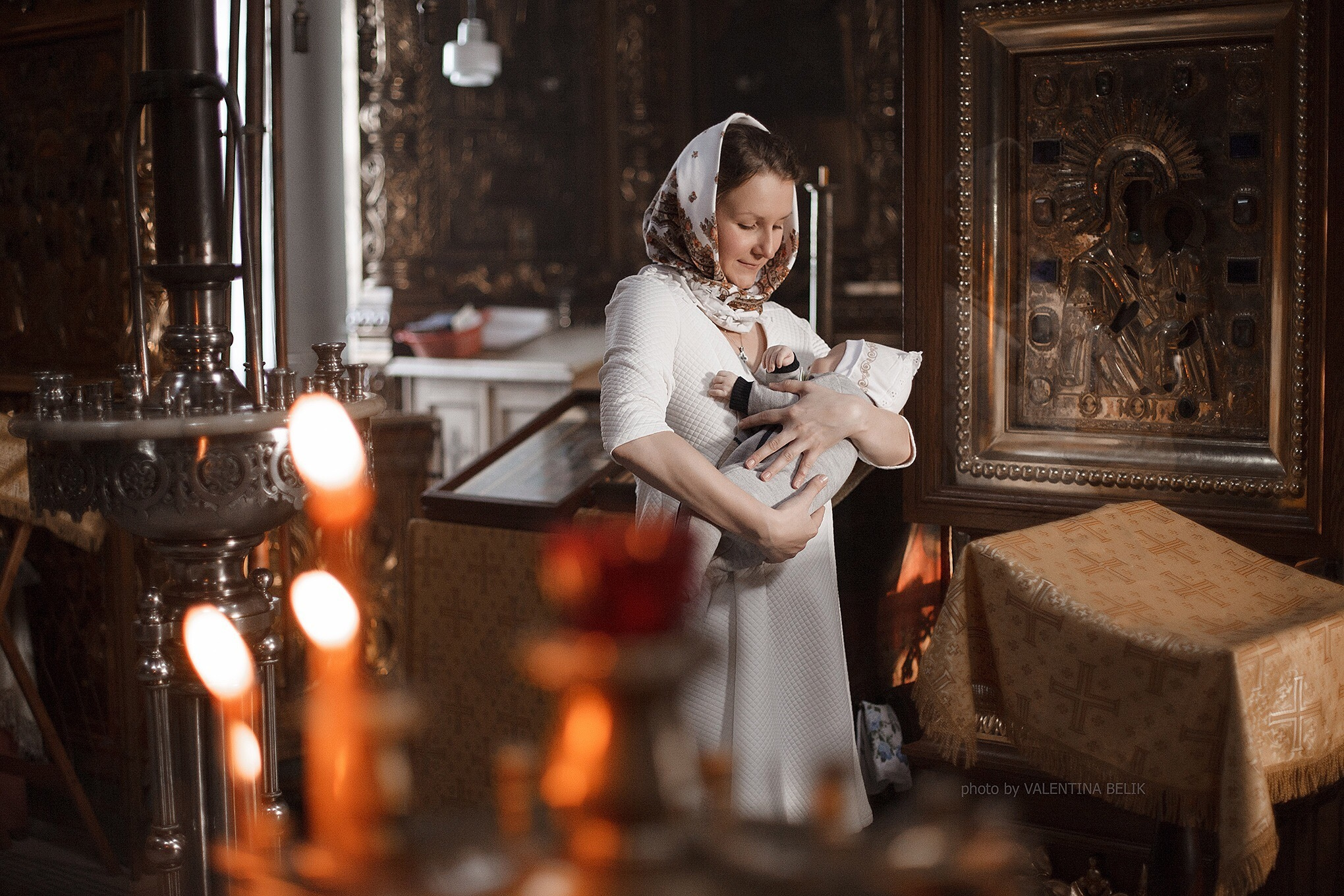 Крещение. Детский и семейный фотограф в Костроме Валентина Белик