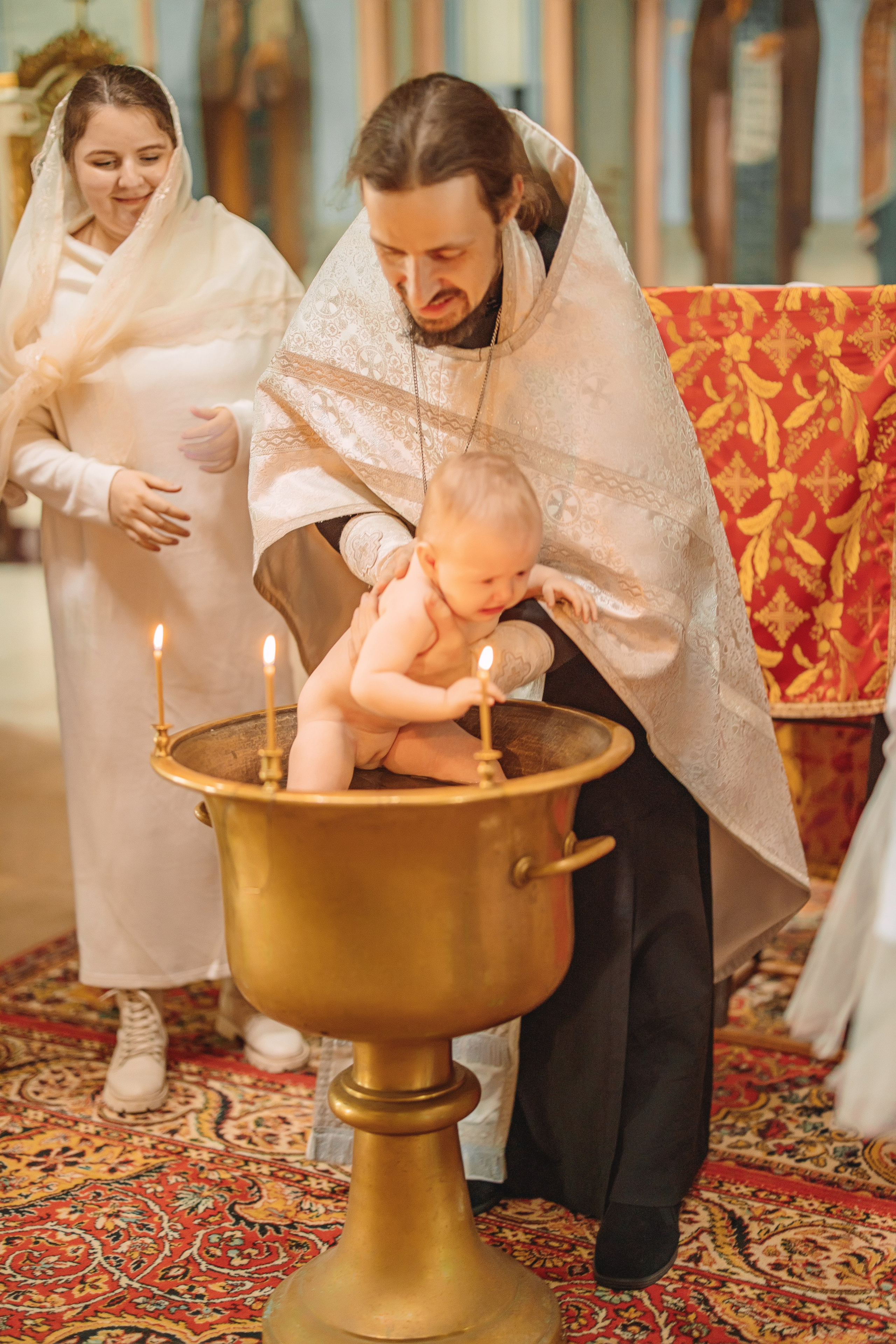 Крещение Евы. Александр Антонов. Профессиональный свадебный, репортажный фотограф в Москве, Подольске. Фото+Видео на любой праздник