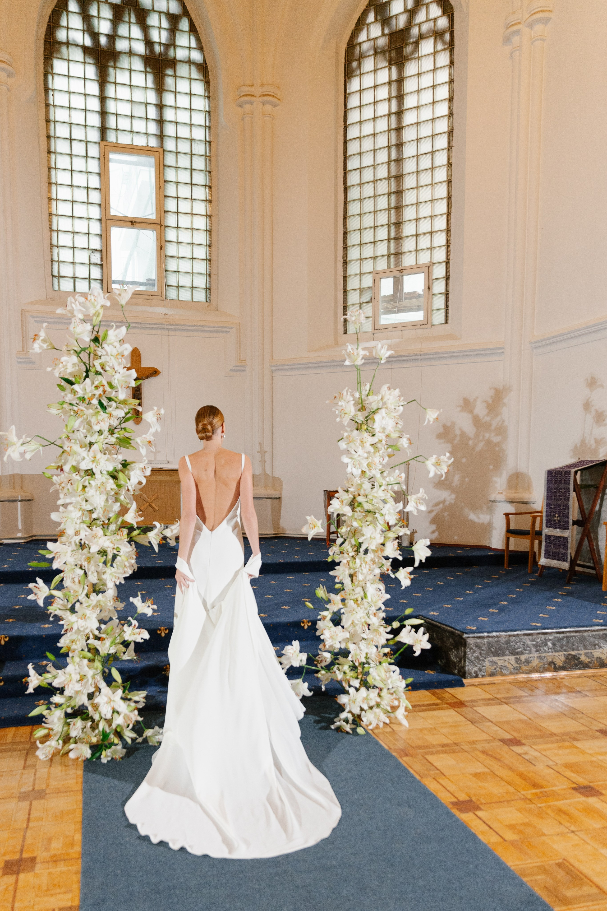 Съёмка в католической церкви. Свадебный фотограф Полина Панина
