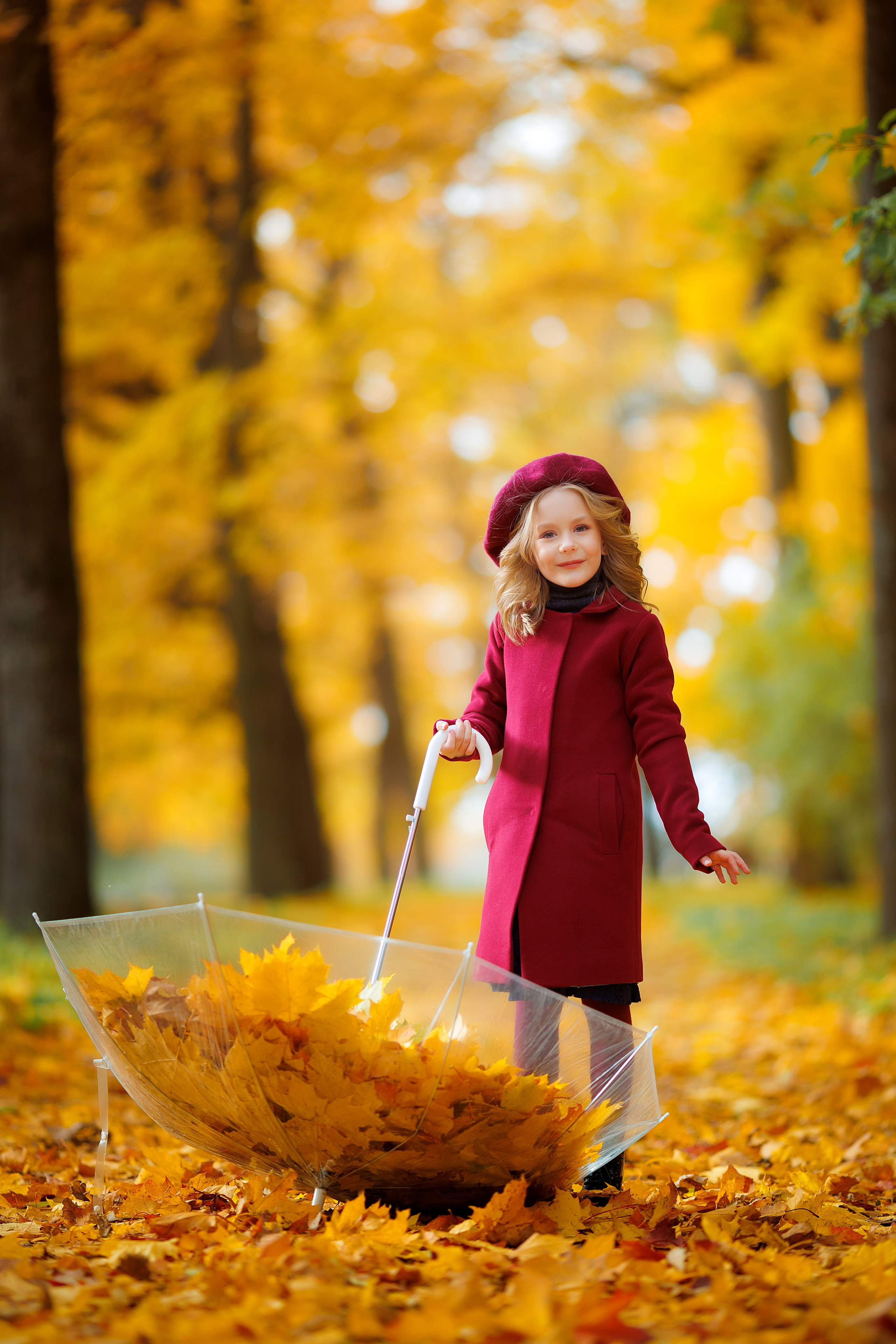 Осенняя фотосессия в парке