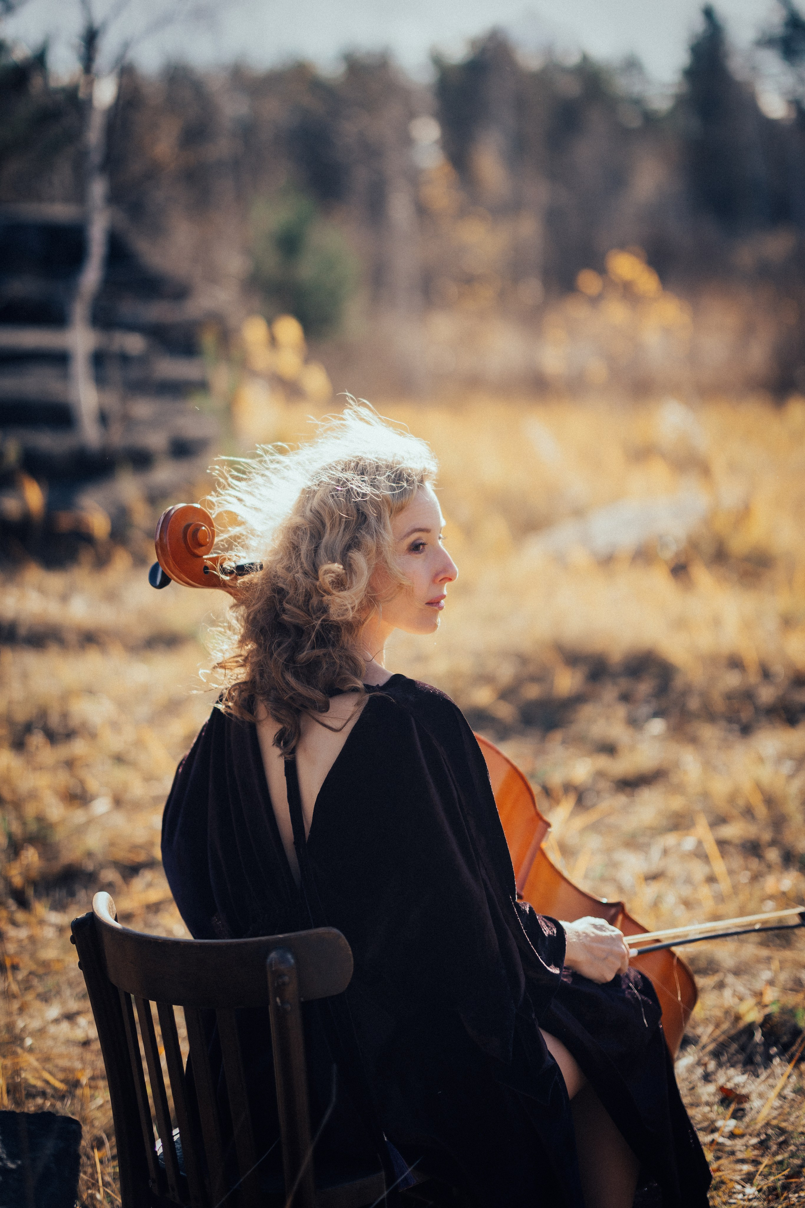 Сюита для виолончели. Портретный арт-фотограф в Екатеринбурге Алена Нестерова