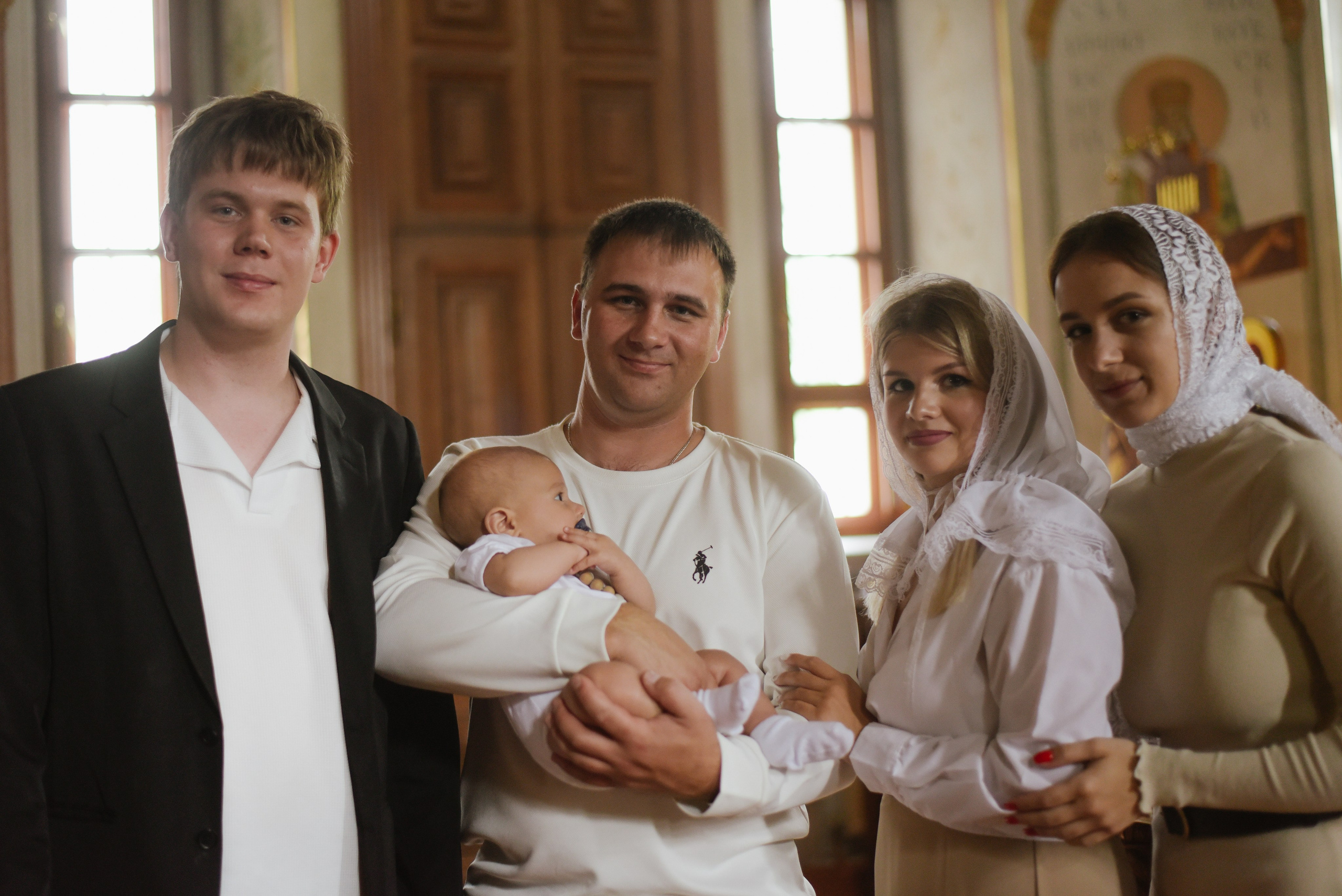 Крещение Вадима. Фотограф Лола Волна, город Москва