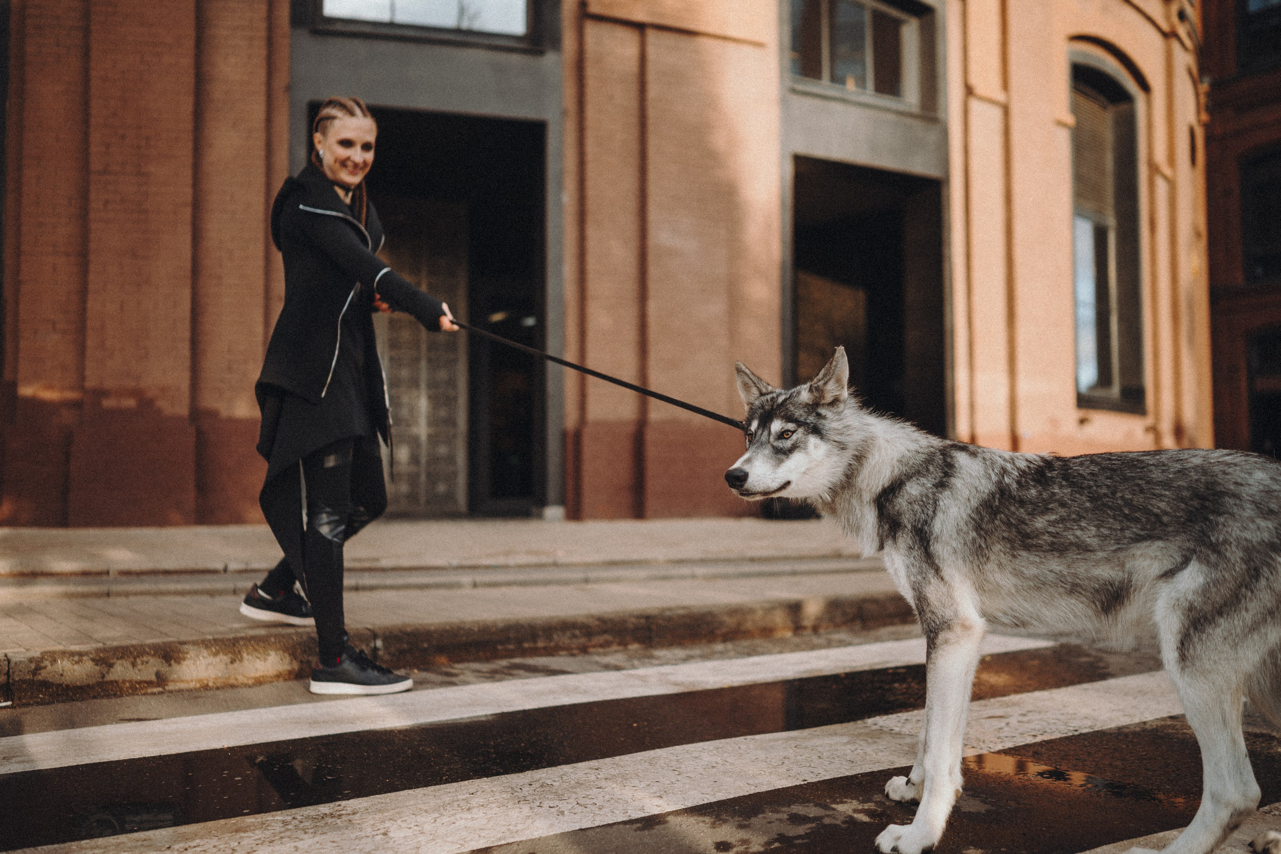 Вика и Кора. Семейный фотограф анималист Ананьева Мария — Москва