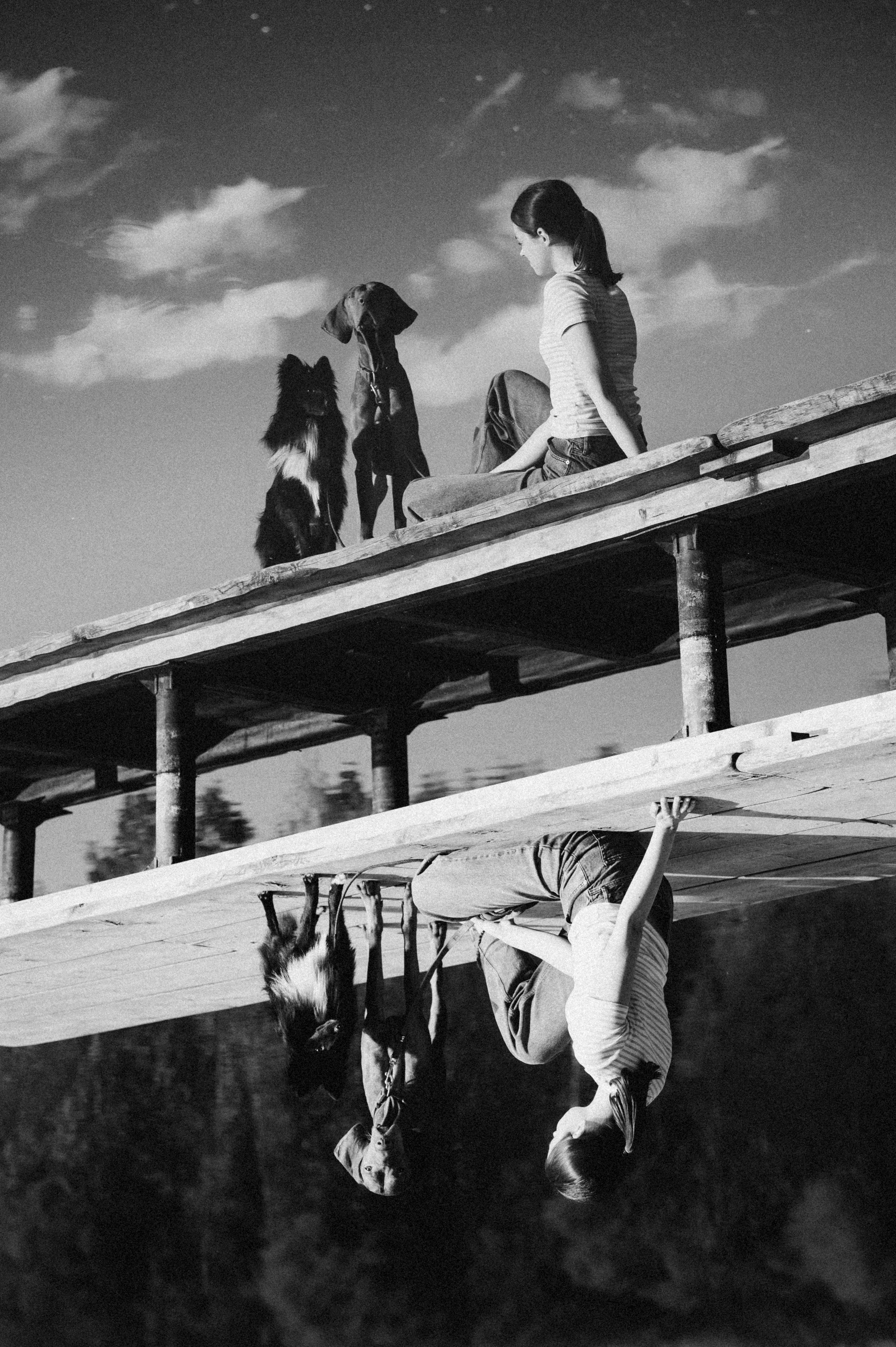 Юля, Никс и Чайф. Семейный фотограф анималист Ананьева Мария — Москва