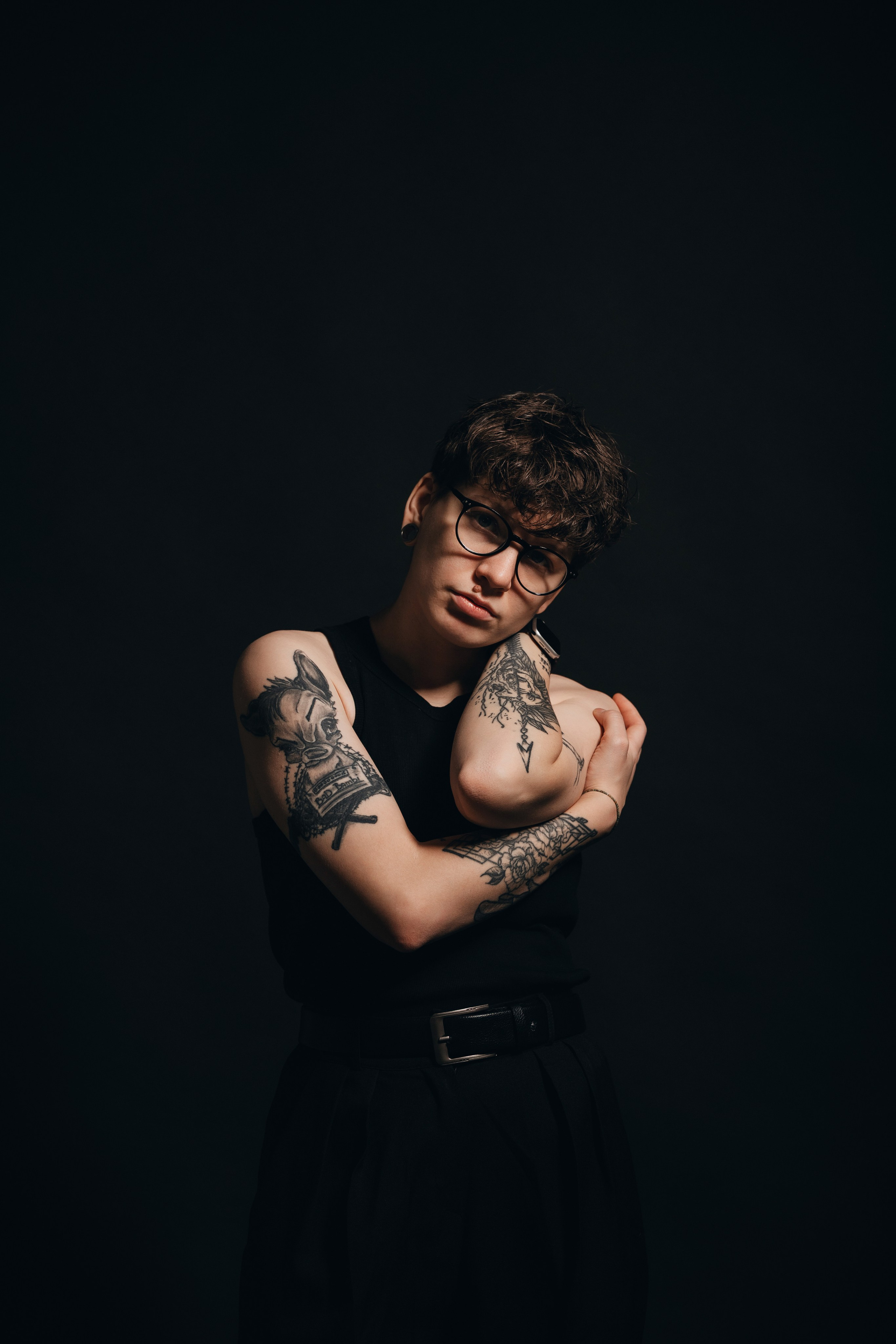 Настя, Рэги и Зена. Семейный фотограф анималист Ананьева Мария — Москва