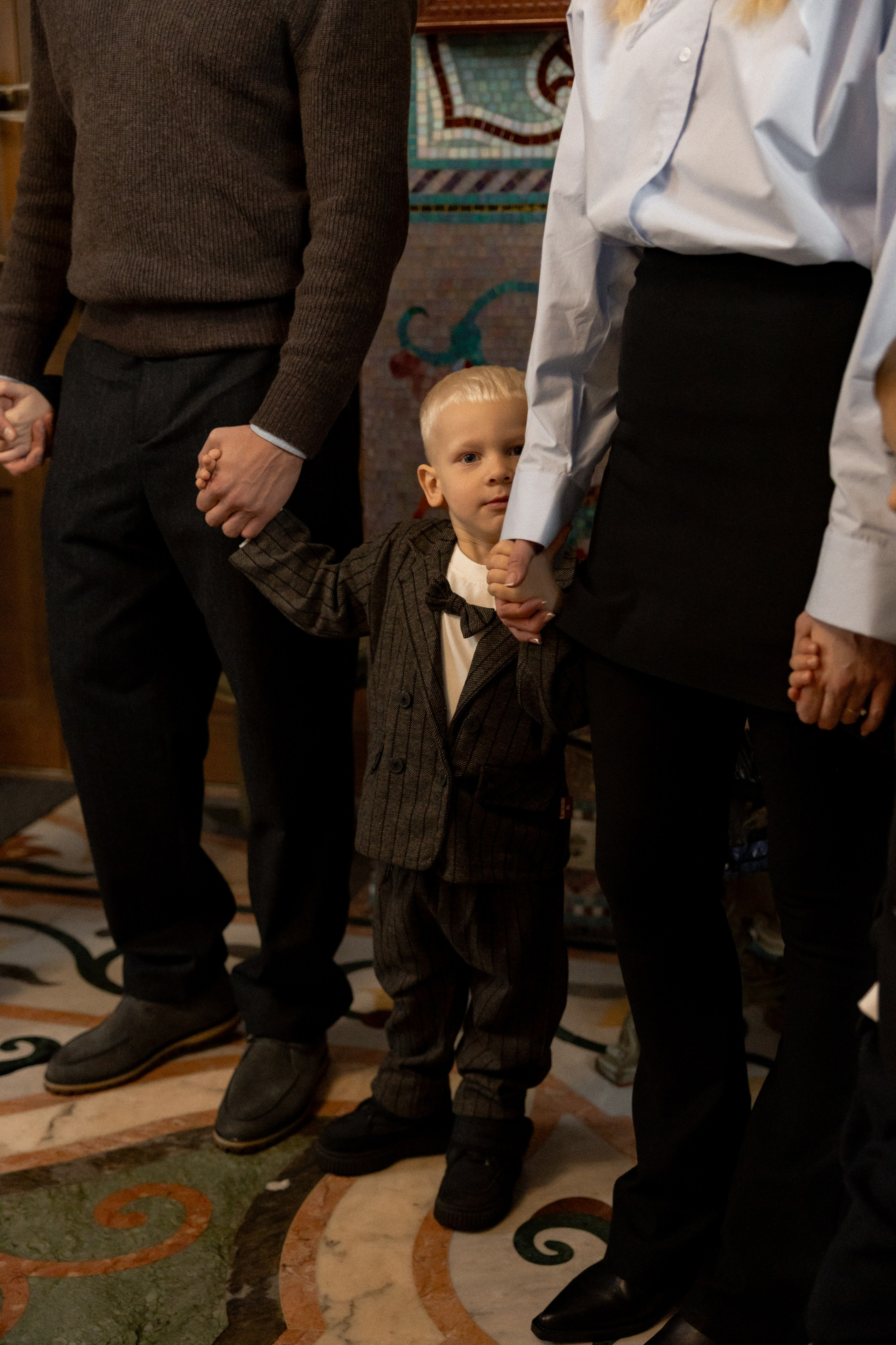 Крещение Ивана в часовне Серафима Саровского