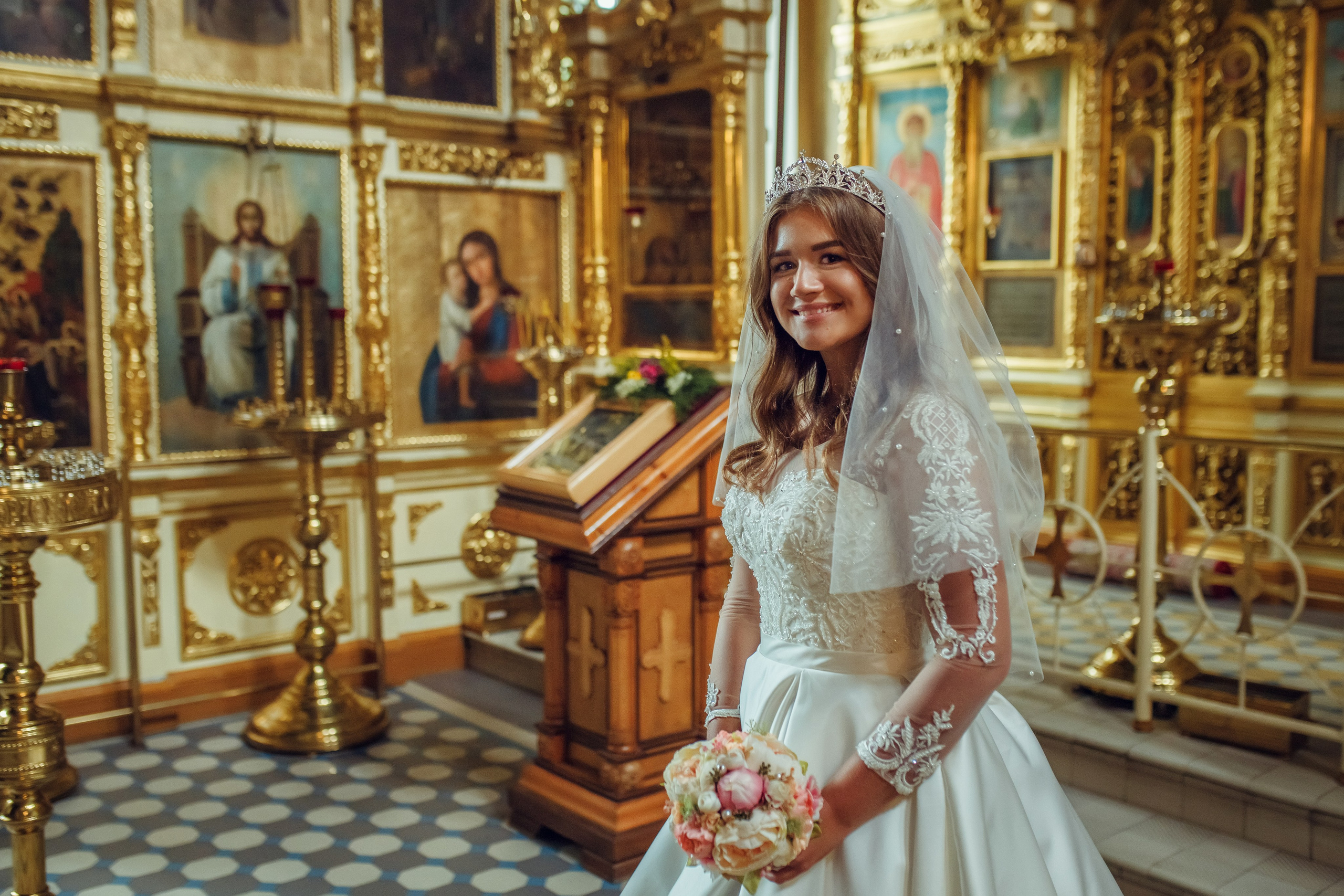 Венчание Яны и Артема. Фотограф на Крещение, семейный фотограф в Москве