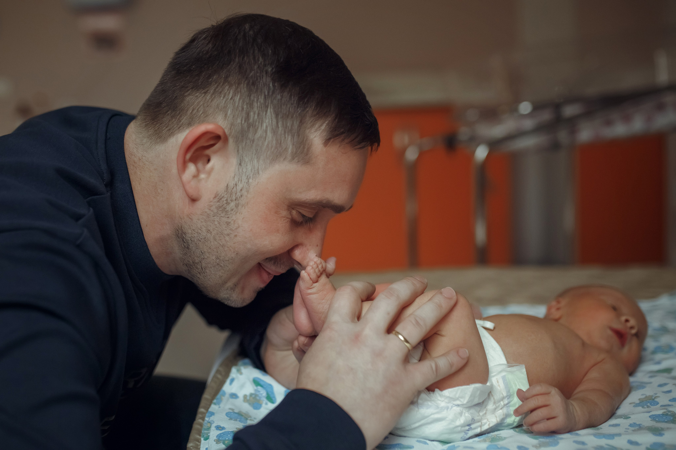 Выписка Виктора. Фотограф на Крещение, семейный фотограф в Москве