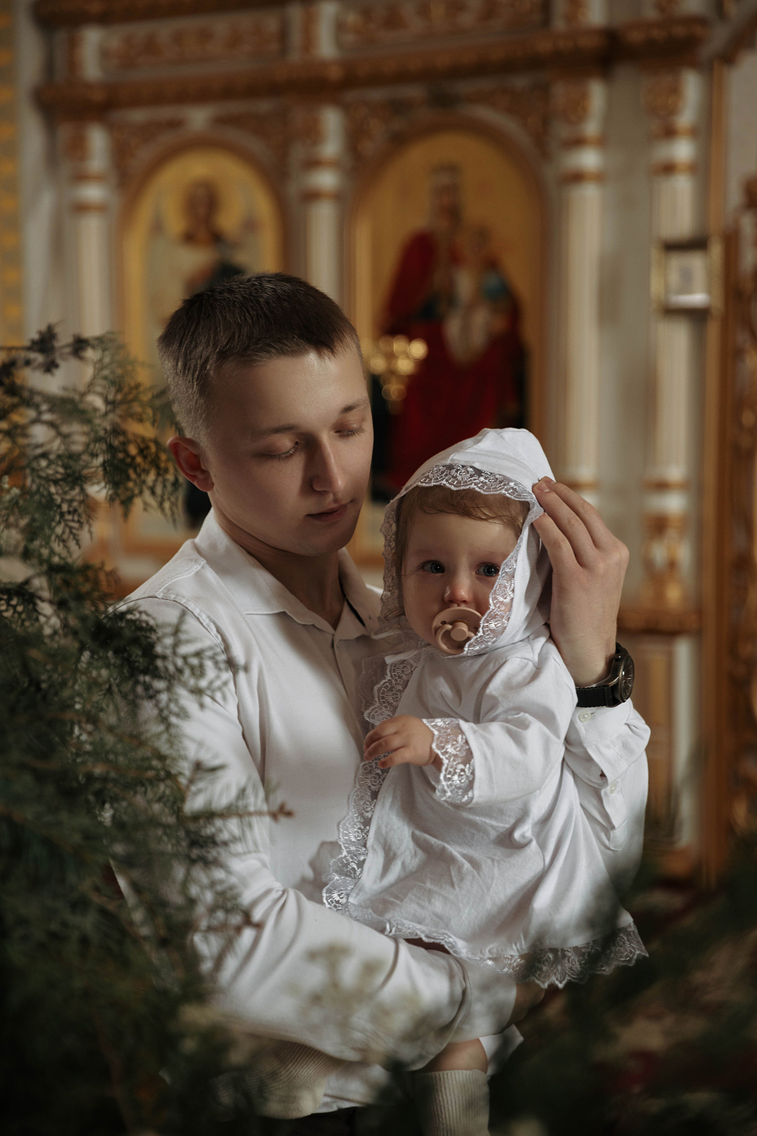 Таинство Крещения Владиславы. Фотограф Сальск Катерина