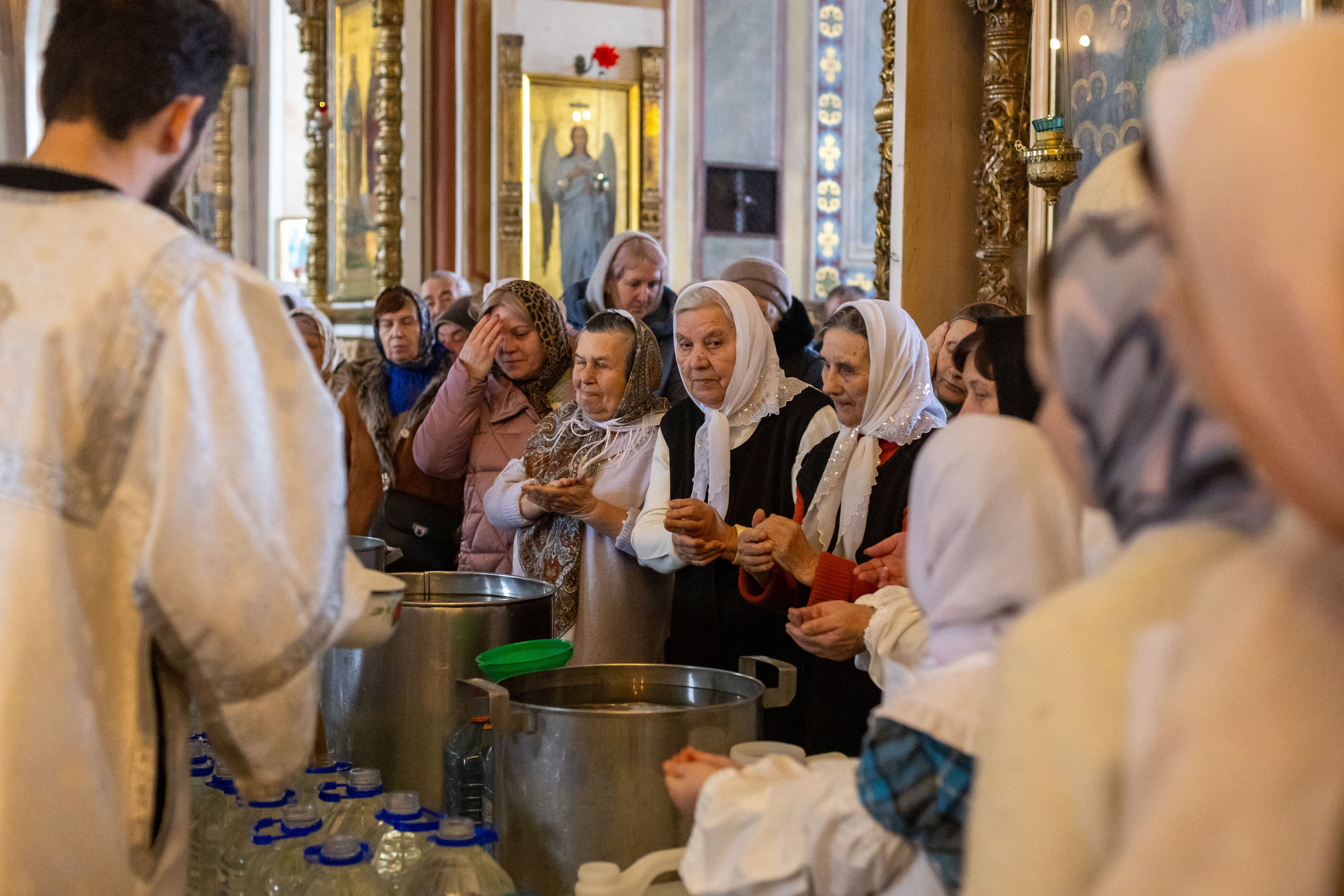 Крещение. Утренняя. Семейный и детский фотограф Анна Петракова