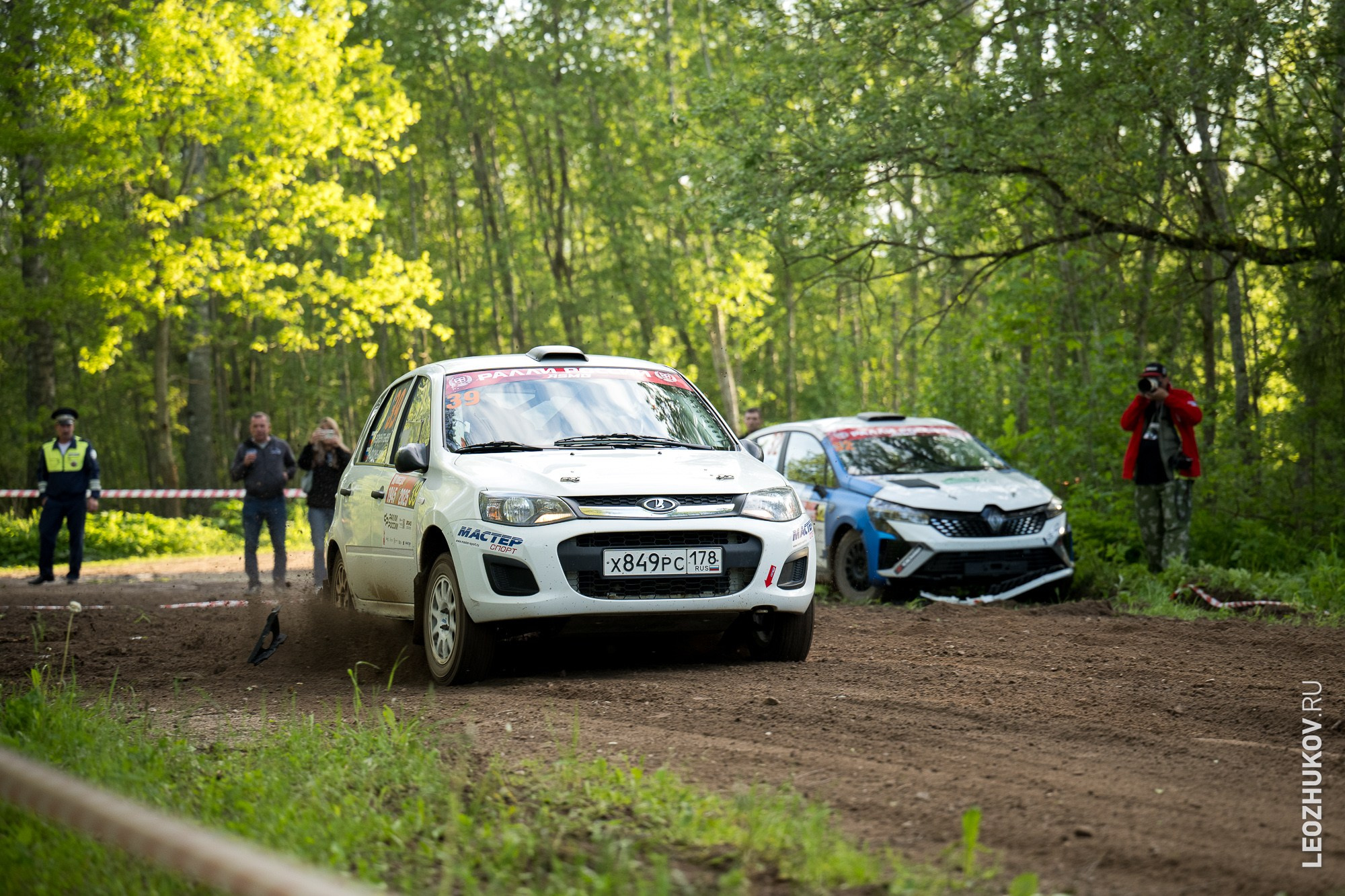 Rally Pushkinskie gory 2025. Sports photographer Leonid Zhukov