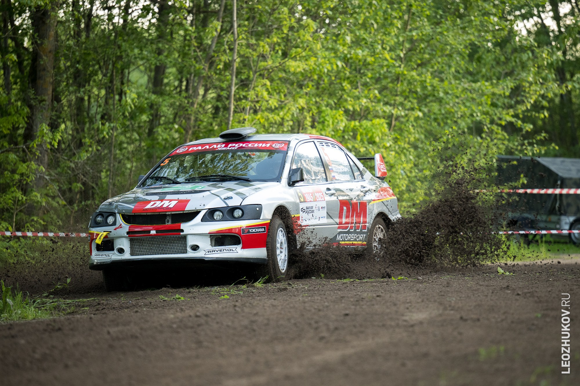 Rally Pushkinskie gory 2025. Sports photographer Leonid Zhukov