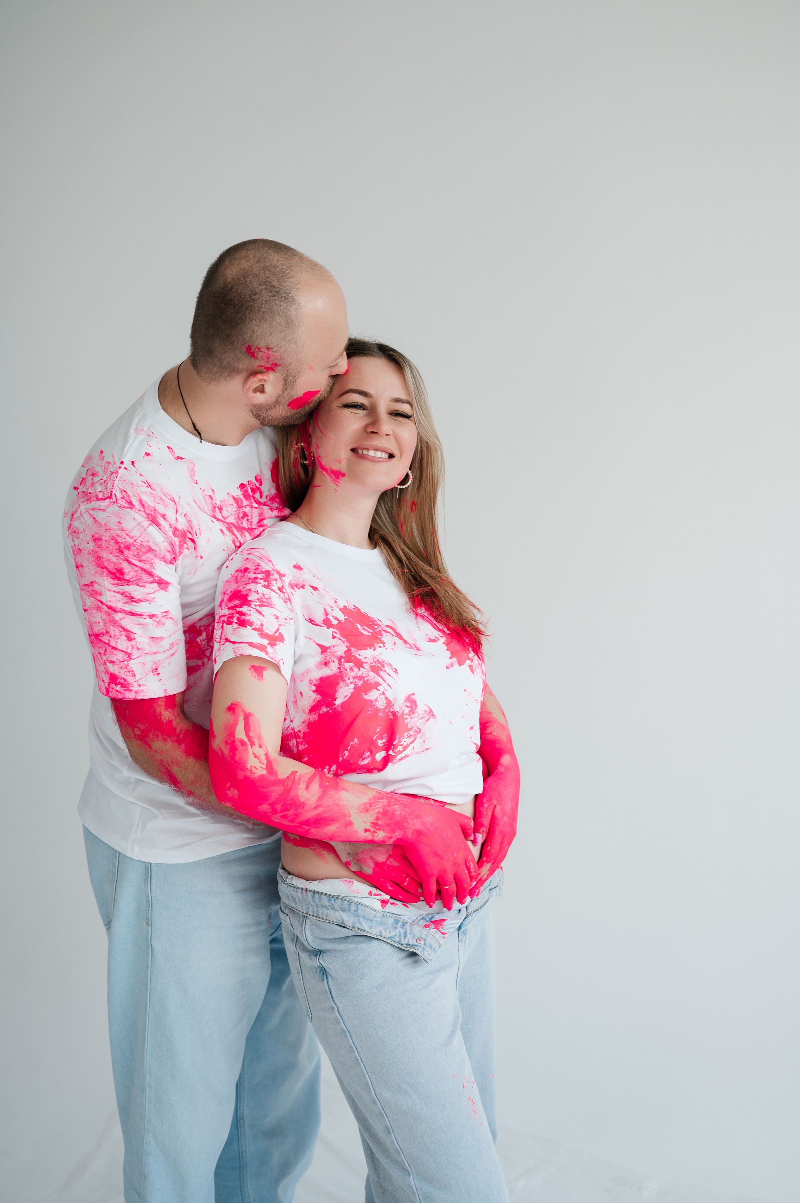 Гендер пати с красками. Свадебный и семейный фотограф в Краснодаре Алина Мельник