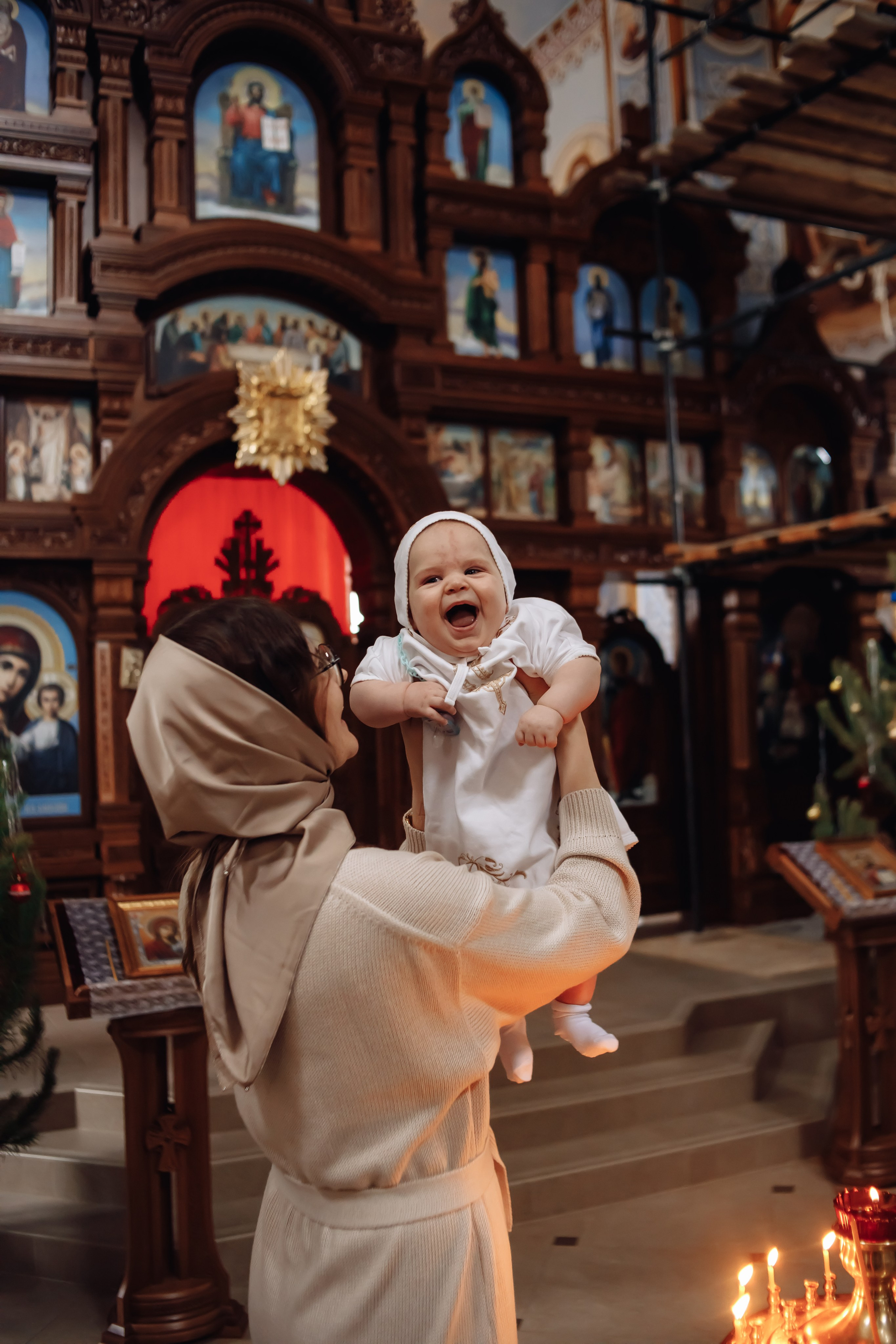 Фотосессия таинства крещения. Свадебный и семейный фотограф в Краснодарском крае Мария Данилкина