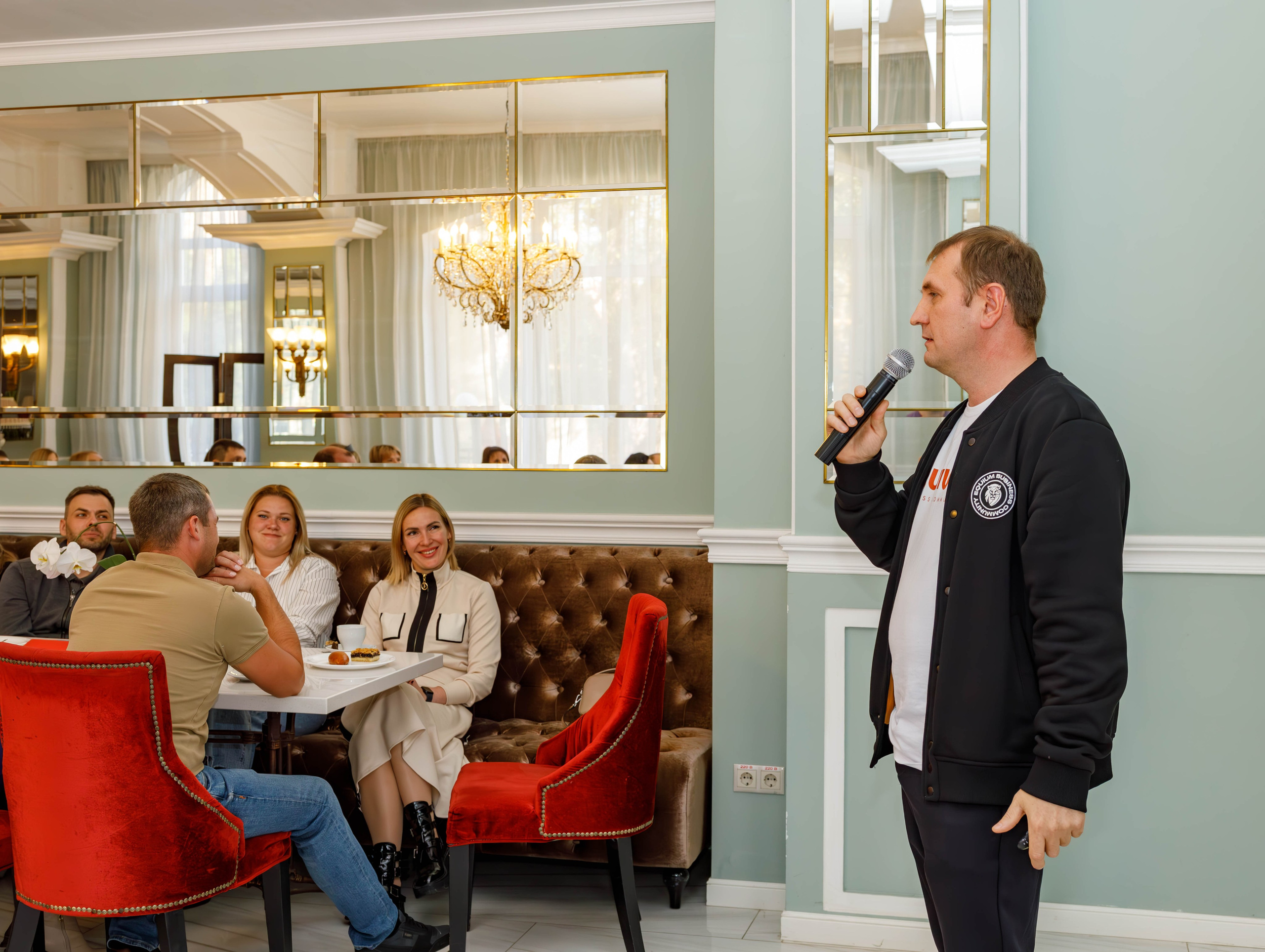 Бизнес завтрак клуб «Эквиум». Фотограф Булдакова Екатерина
