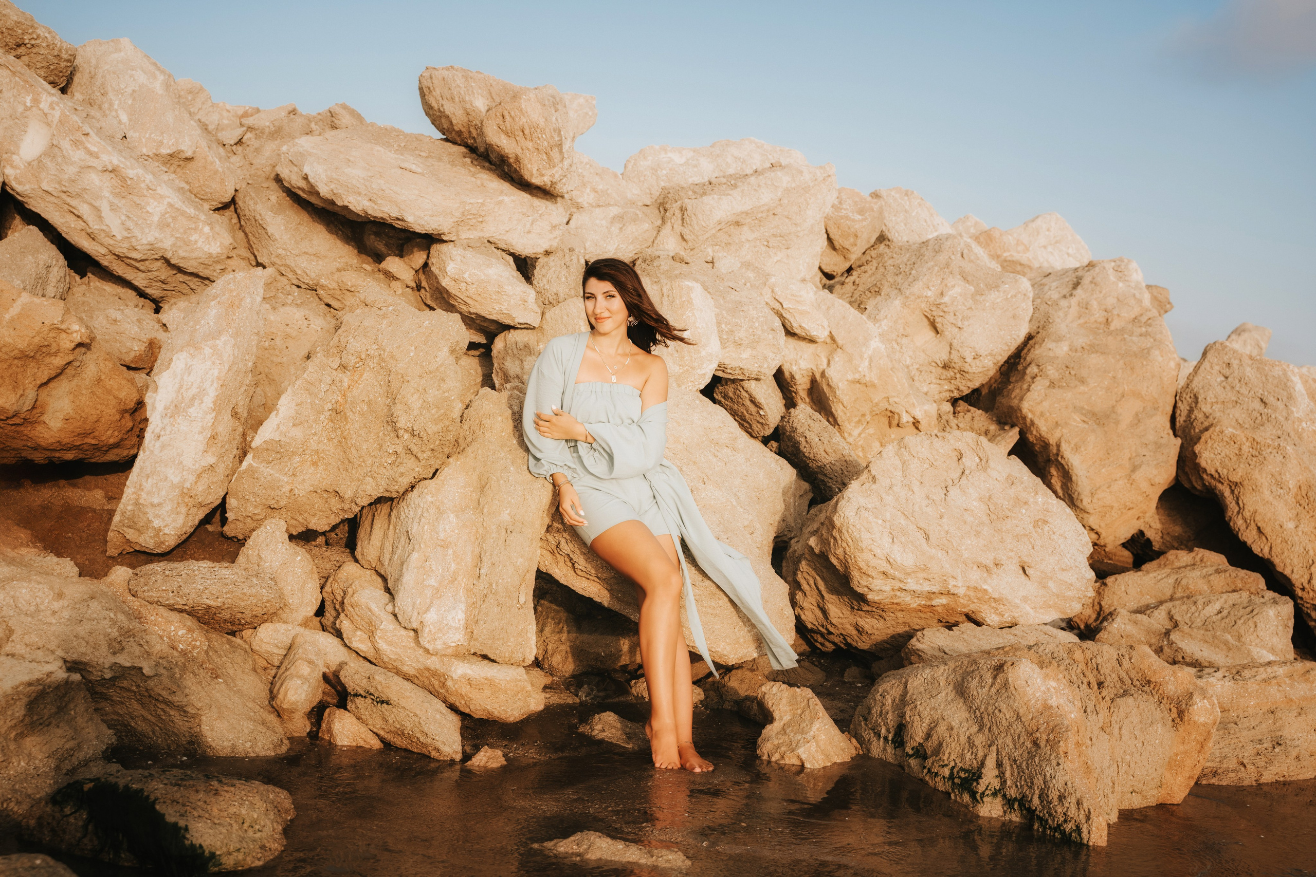 Море, скалы, закат и ты. Детский и семейный фотограф Ташкент Наталья Кривенко