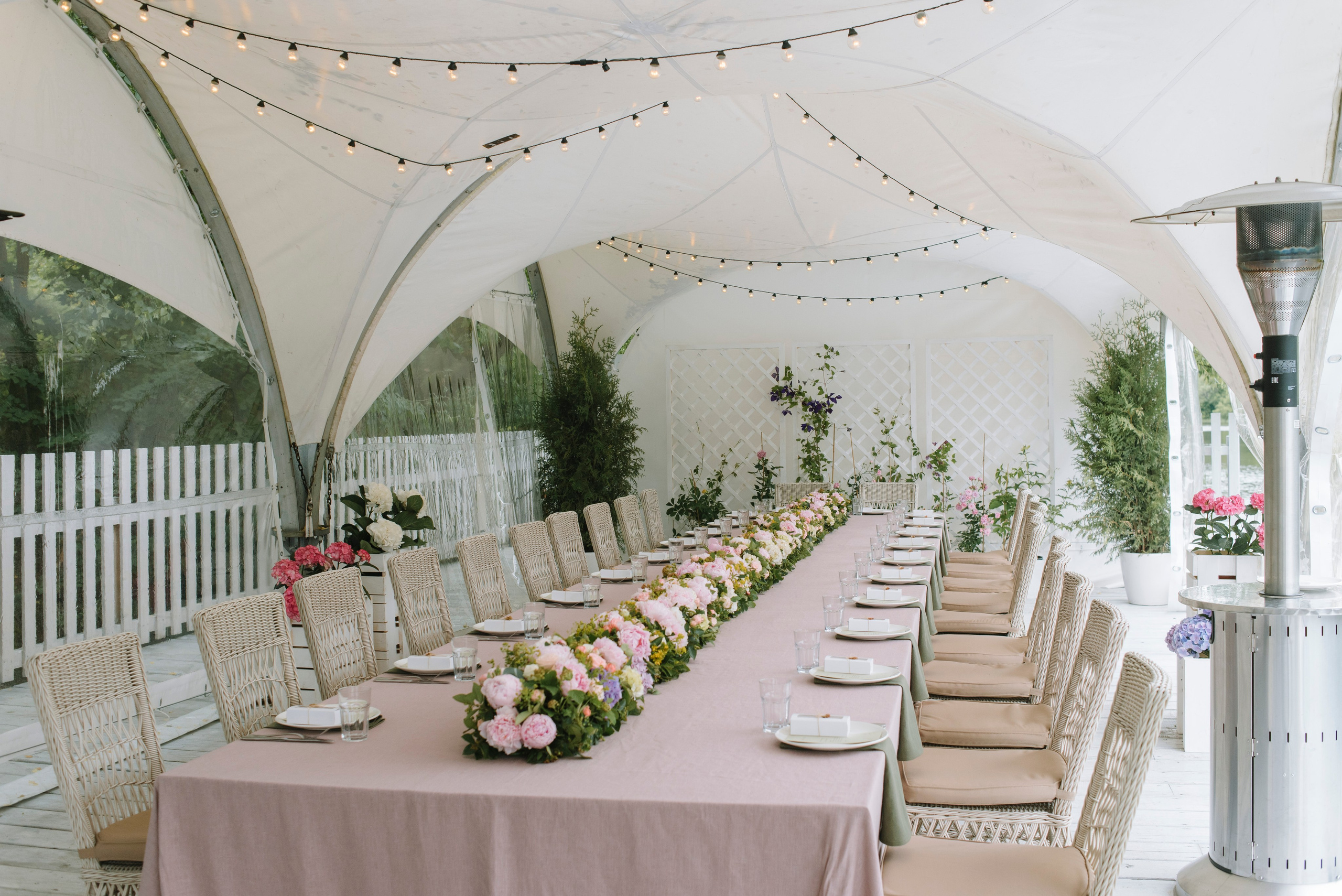 Ресторан Причал. Оформление свадеб, декор свадеб Вера Маркова, Москва