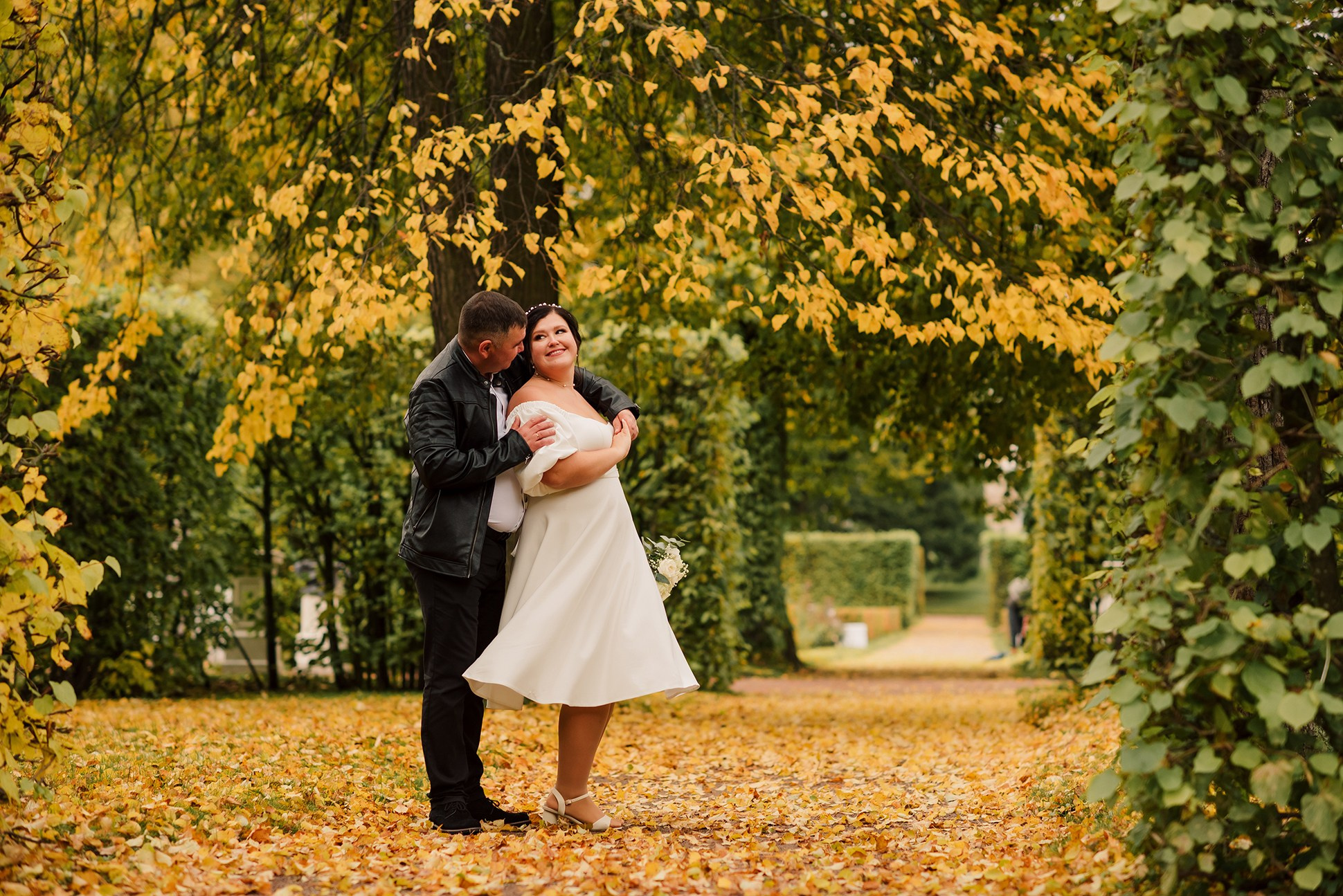 Анна и Сергей. Осень в Пушкине. Семейный и Свадебный фотограф. Санкт-Петербург. Пушкин