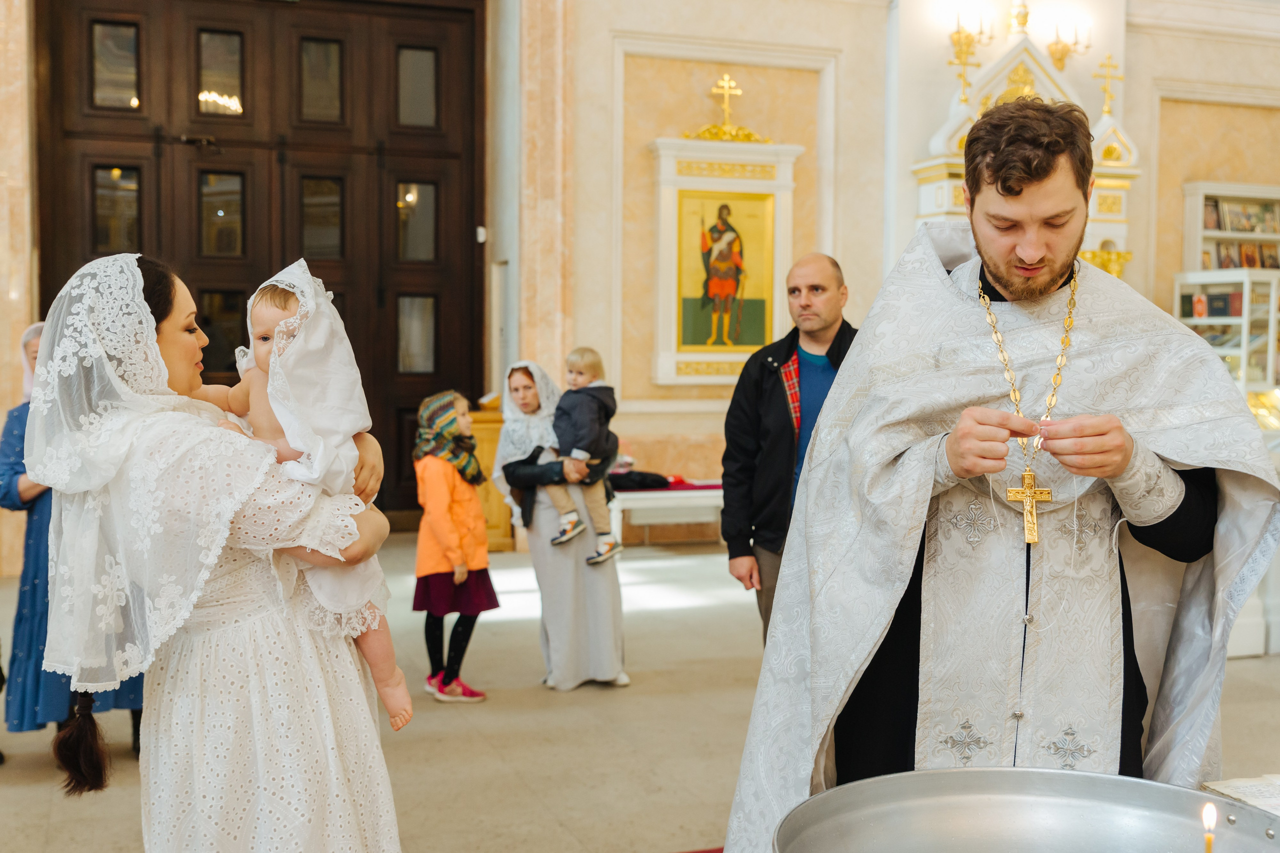 Екатерининский собор г. Пушкин. Фотограф на крещение в Санкт Петербурге