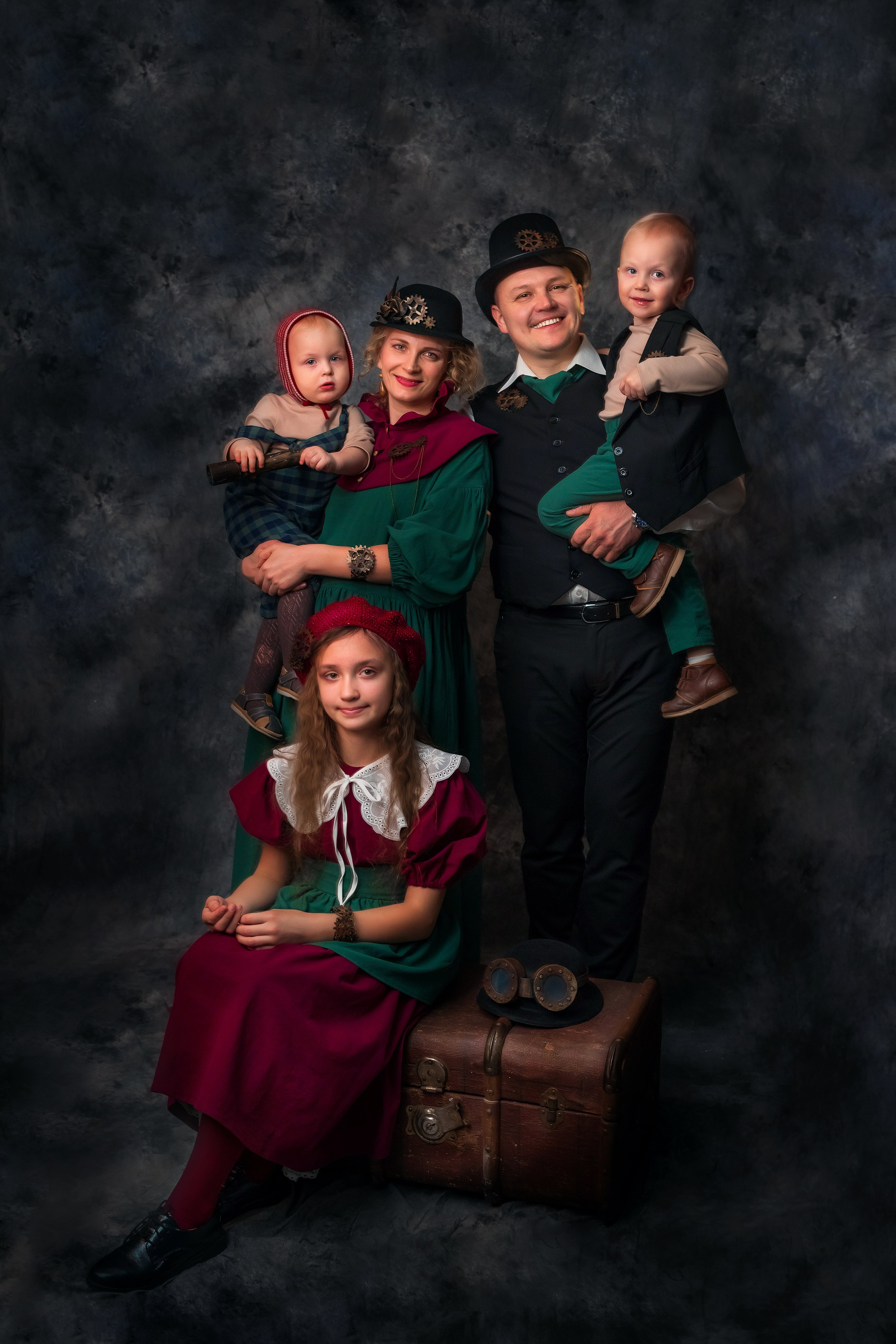 В стиле стимпанк. Тематическая фотосессия. Семейный и детский фотограф в Екатеринбурге Оксана Пипкина