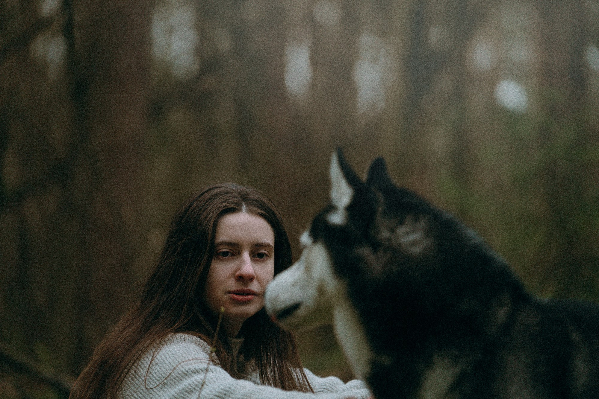 Наташа и Сириус. Фотограф анималист в Москве и Санкт-Петербурге Свиридова Анна