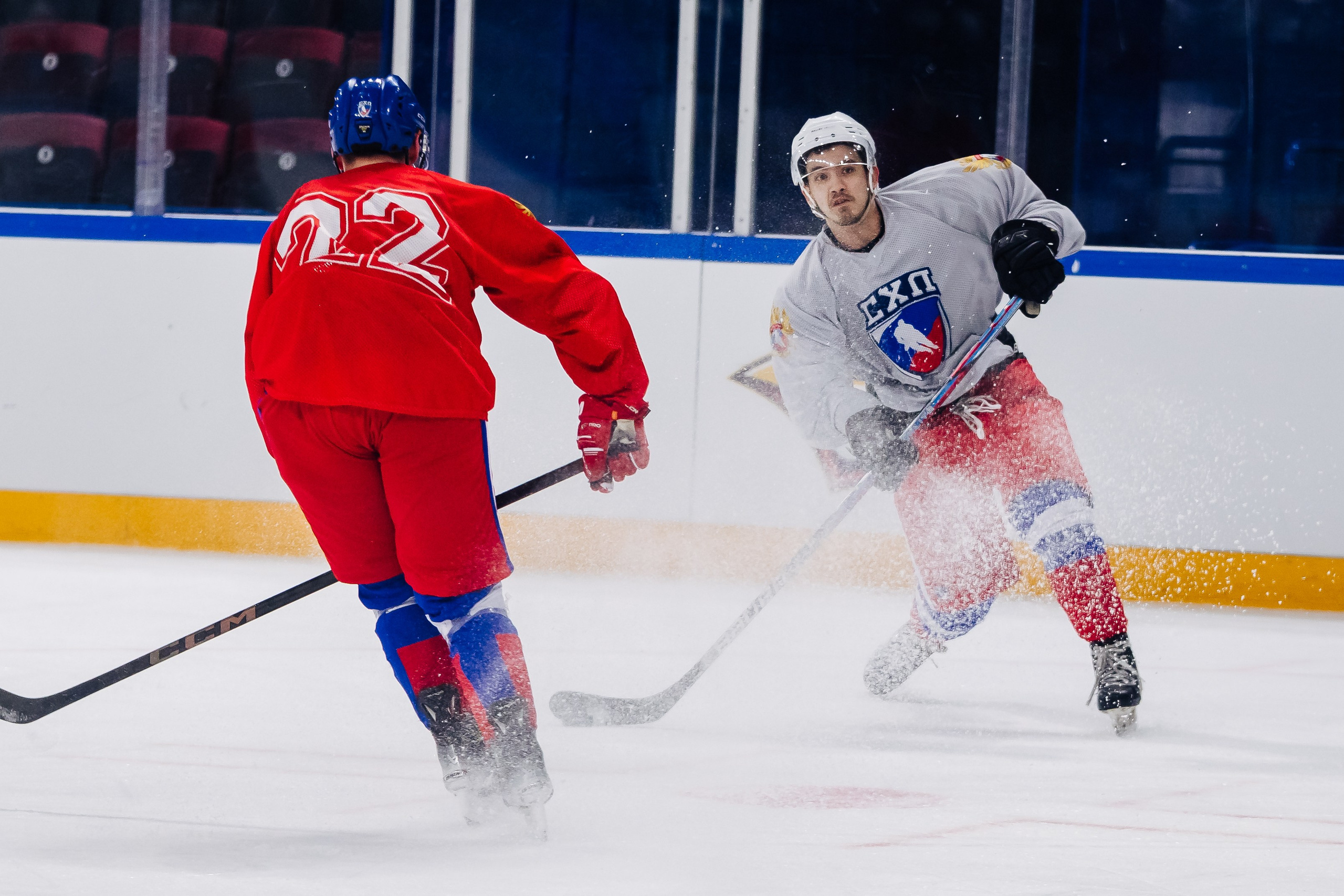 Тренировка сборной СХЛ // 14.02.25. Денис Прохоров Фотограф в г. Магнитогорск