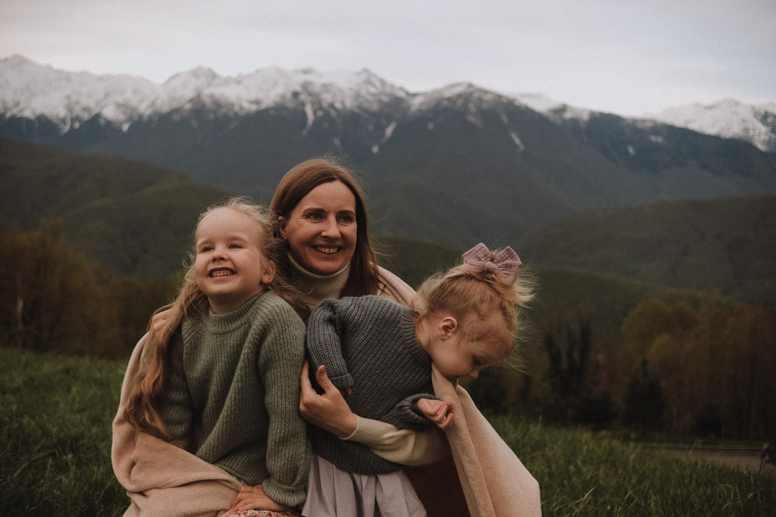 Семья Есении и Эмилии. Семейный фотограф Москва