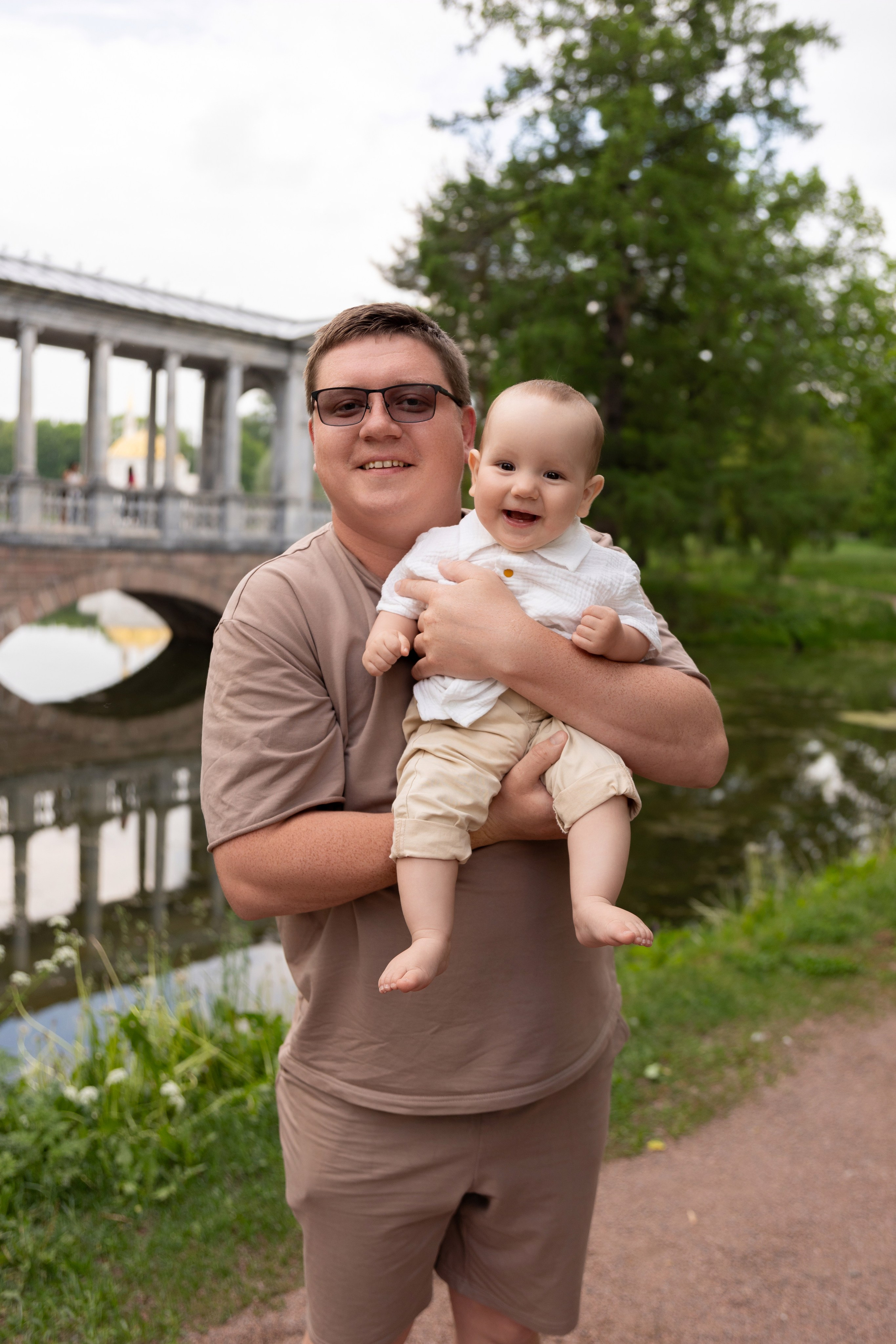 Семейная фотопрогулка в Пушкине. Семейный и свадебный фотограф в Санкт-Петербурге Татьяна Швыкова