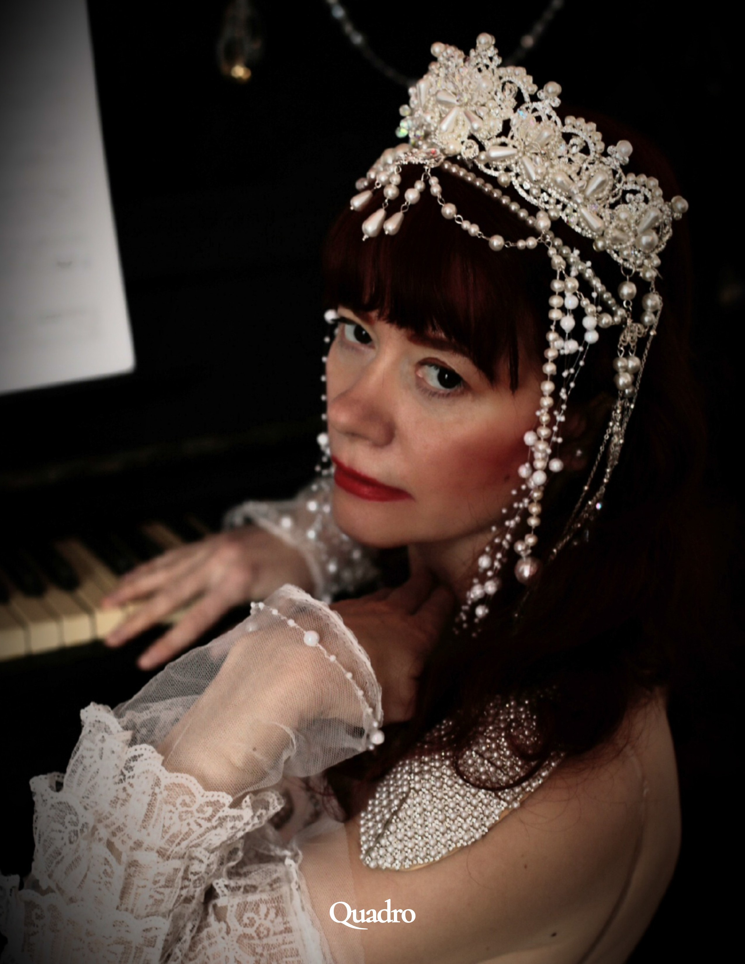 Фото Светланы Фатьяновой в испанском журнале Quadro, фотопроект Нины Зайцевой