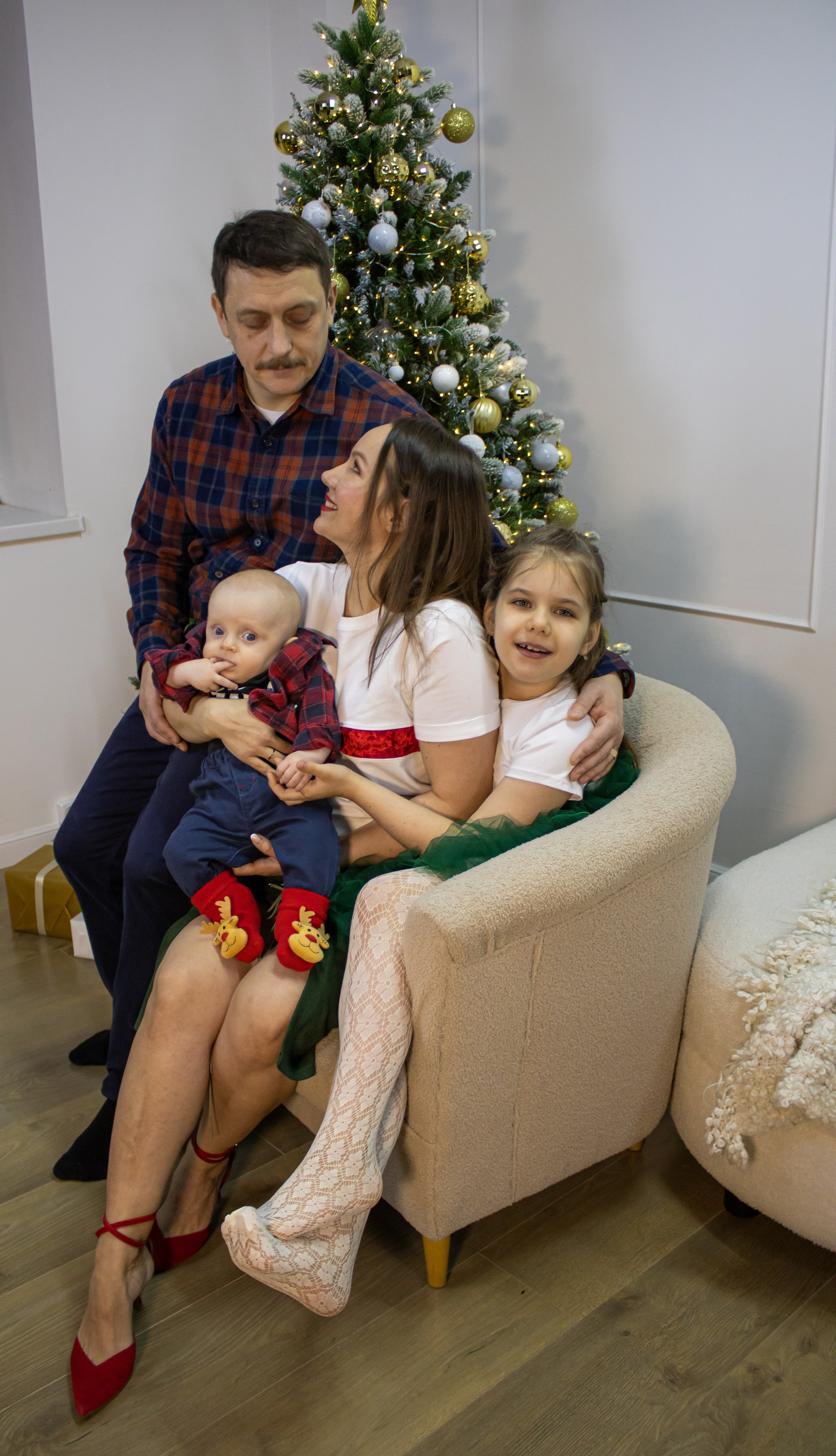 Семья Попыриных. Фотограф в Москве Бондарь Ксения