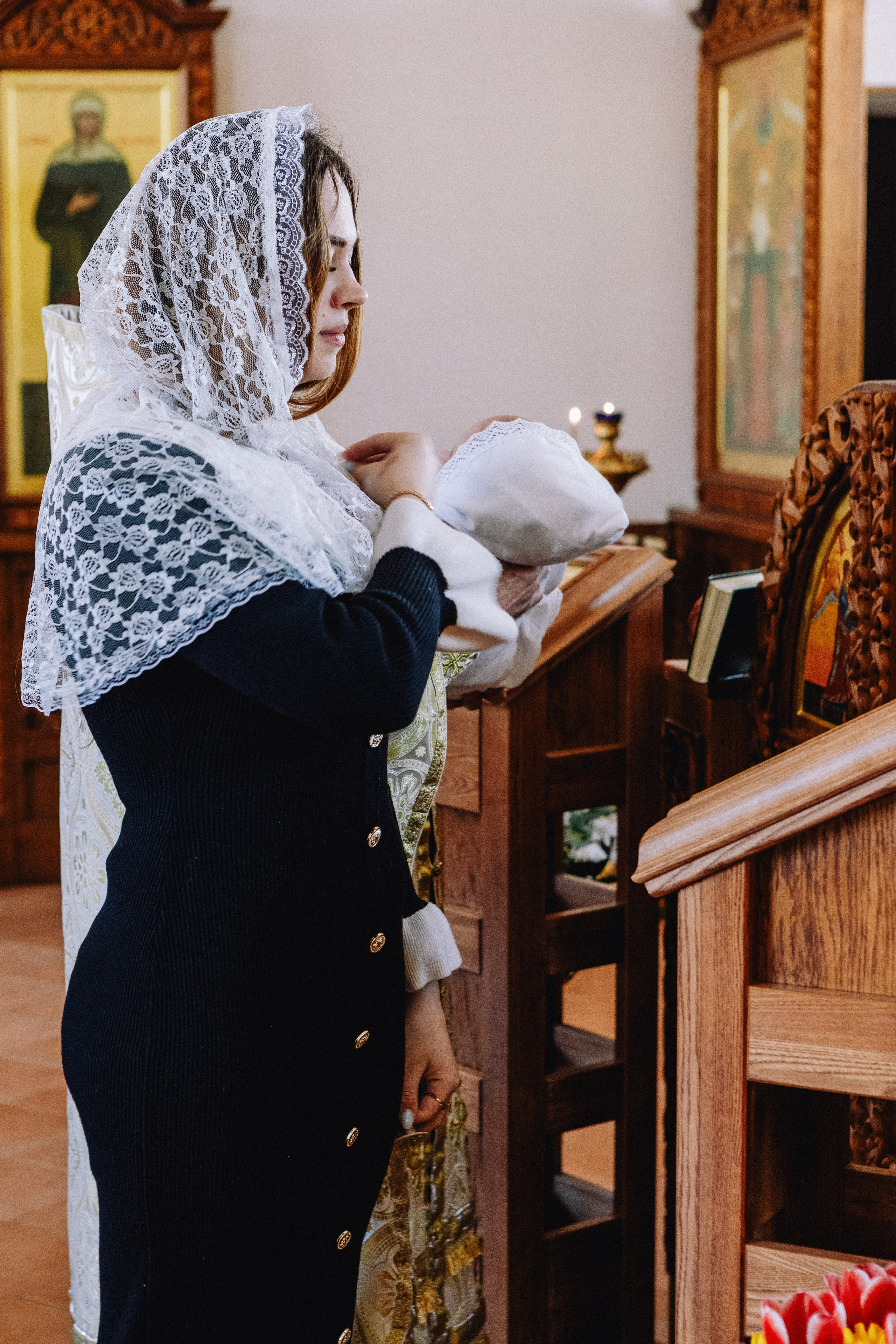 Крещение Артема и Полины. Фотограф в Курске Смирнов Евгений