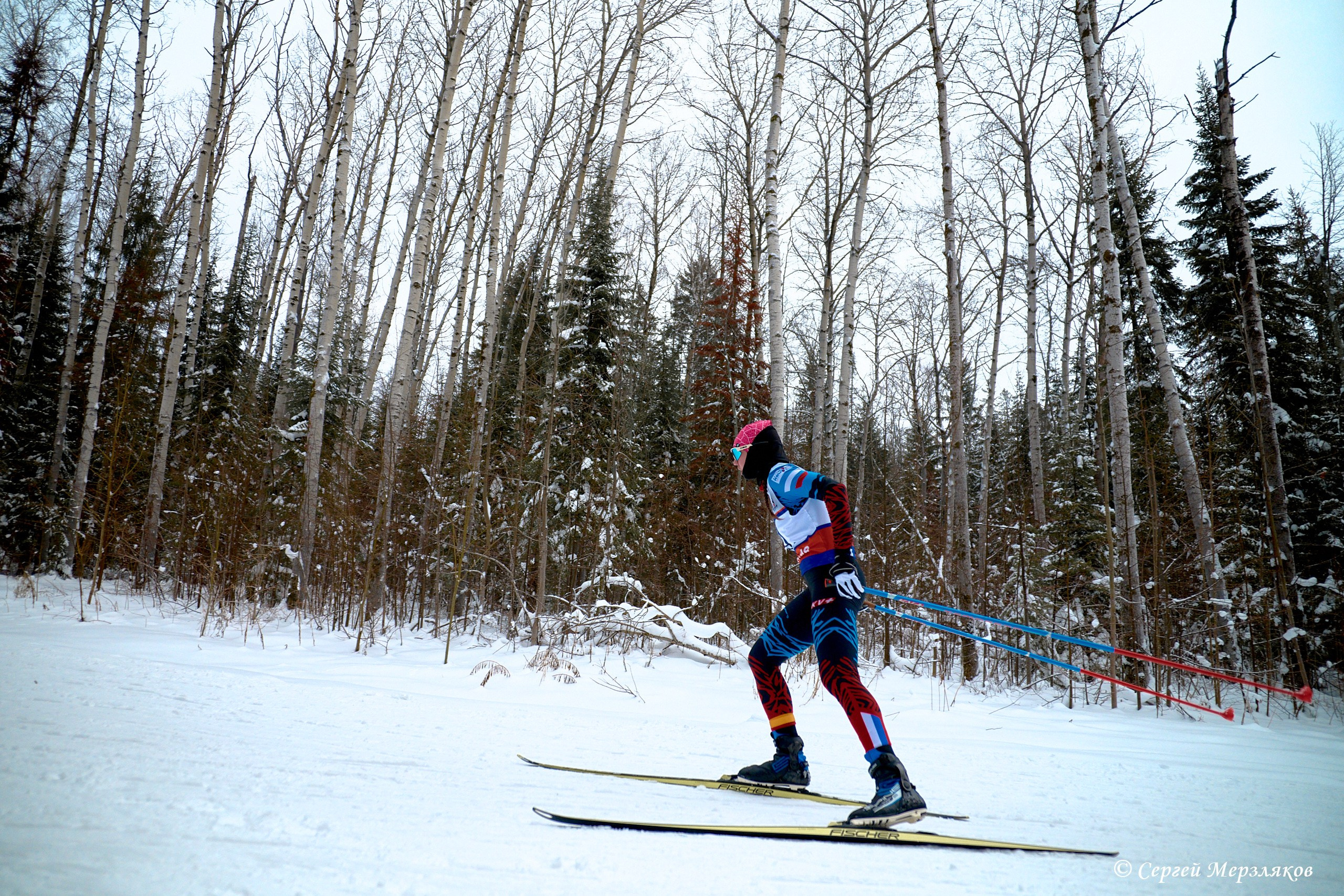 Всероссийские соревнования по лыжным гонкам на призы ЗМС Галины Кулаковой. Спортивный репортажный фотограф в Ижевске Сергей Мерзляков