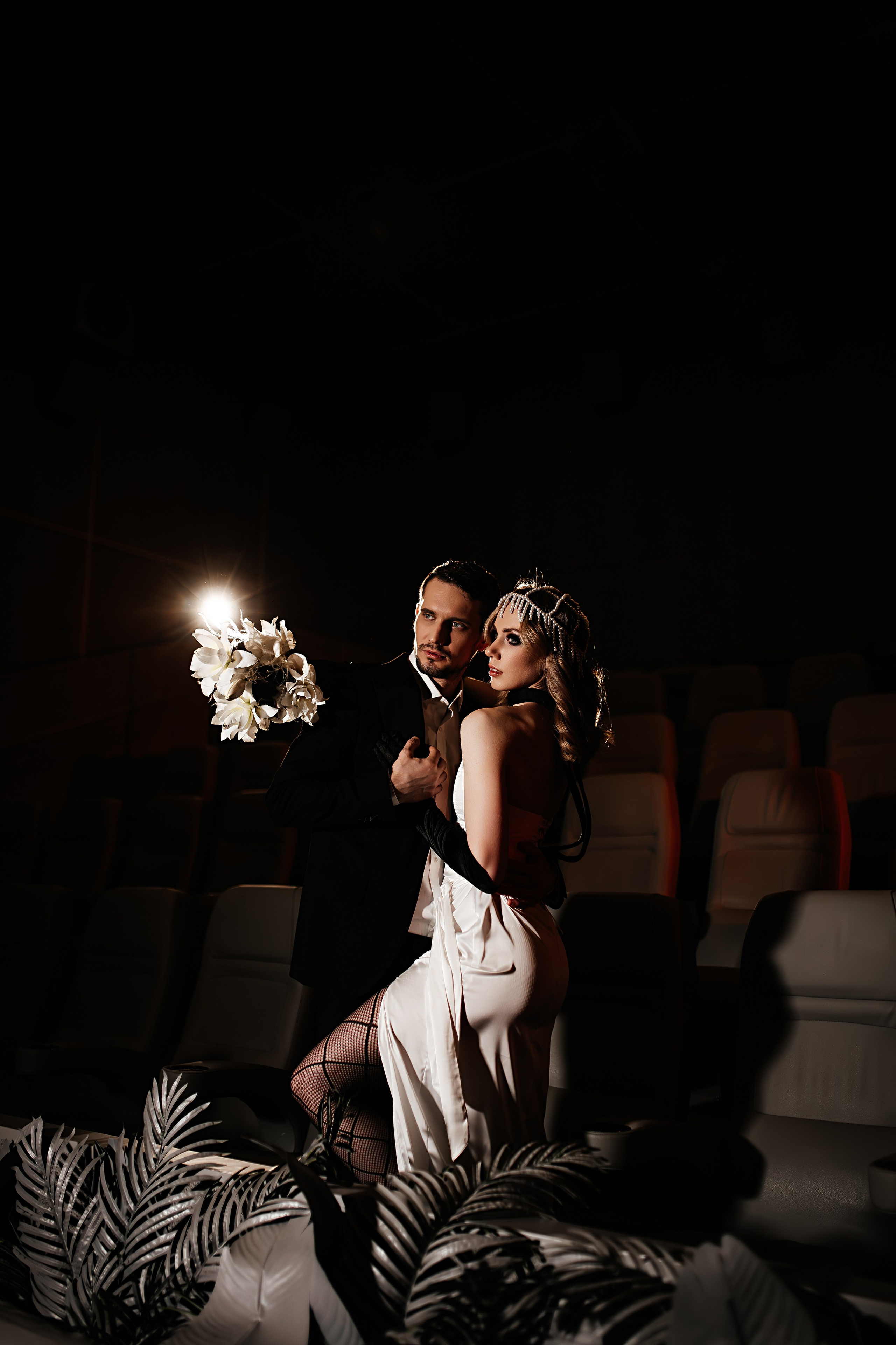 Свадьба в кинотеатре. Фотограф Санкт-Петербург Раднаева Юлия