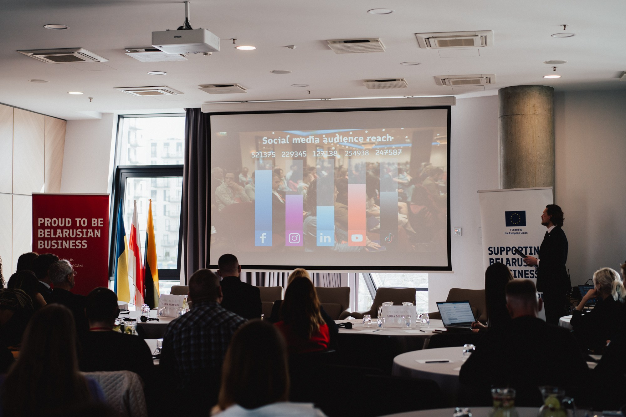 3rd Belarusian Business Forum in Vilnius. Photographer in Vilnius