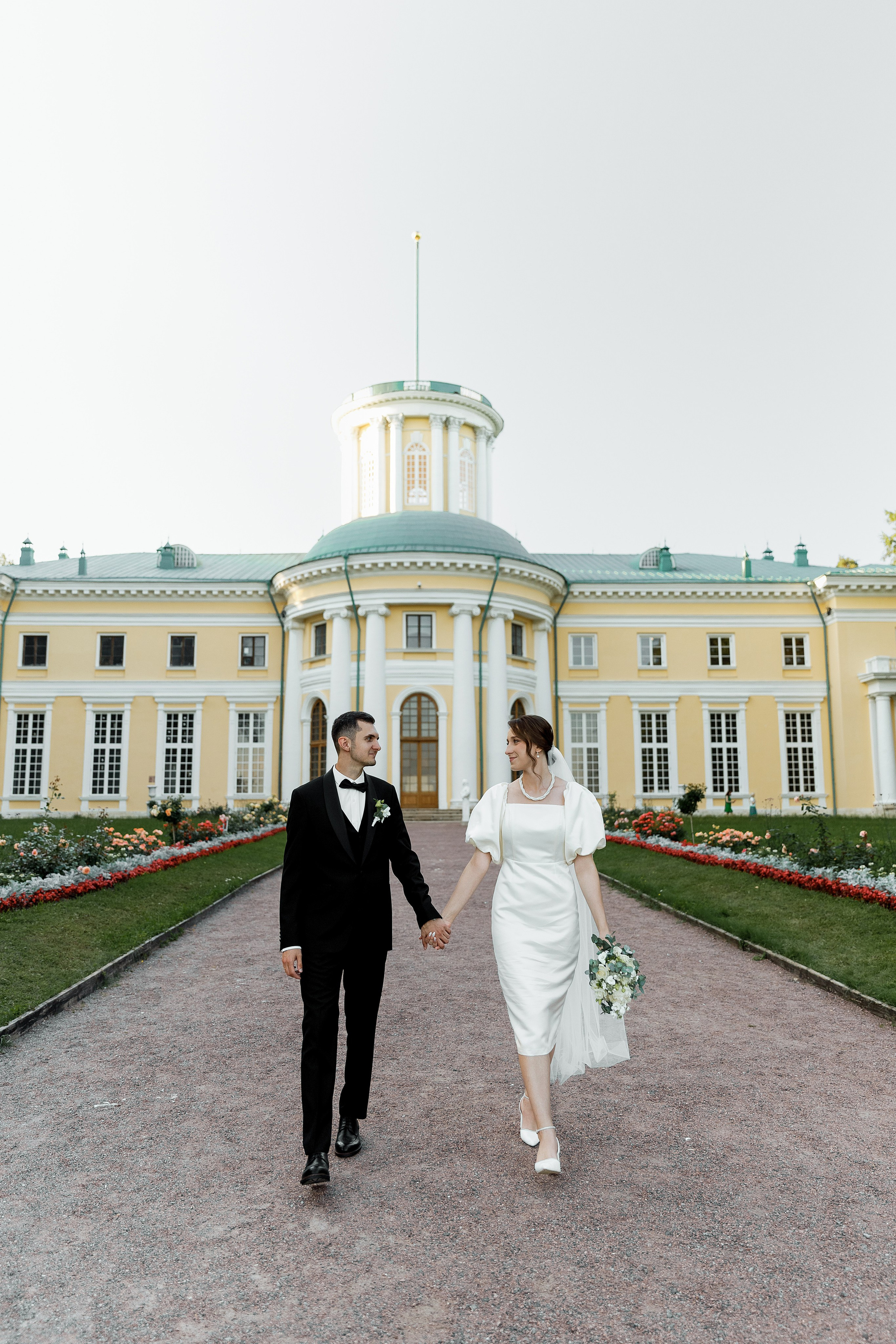 Назар&Настя (загс Зеленоград и прогулка в усадьбе Архангельское). Фотограф в Москве Юлия Хамзина