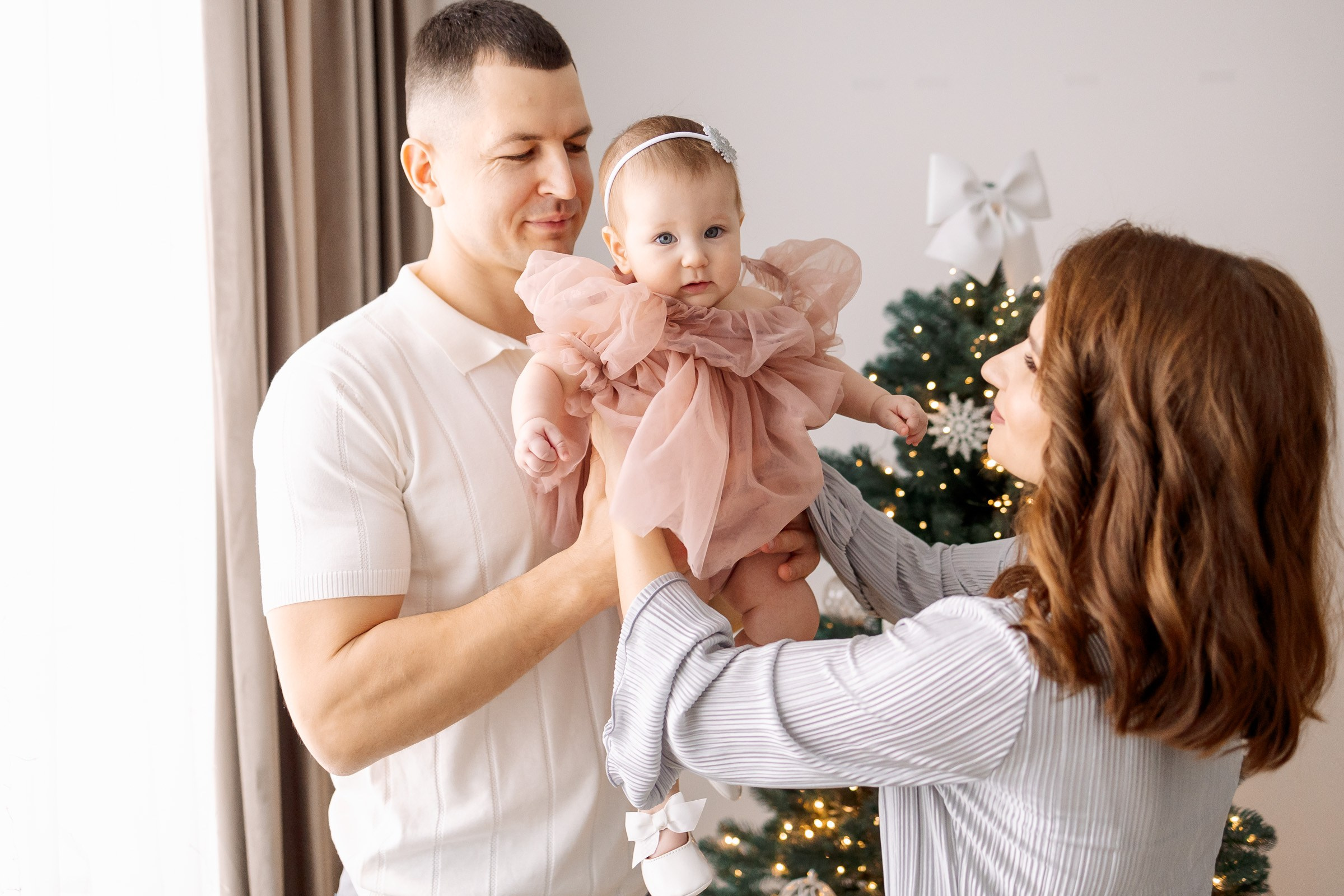 Домашняя Новогодняя история. Семейный Фотограф в Москве Евгения Симоненко