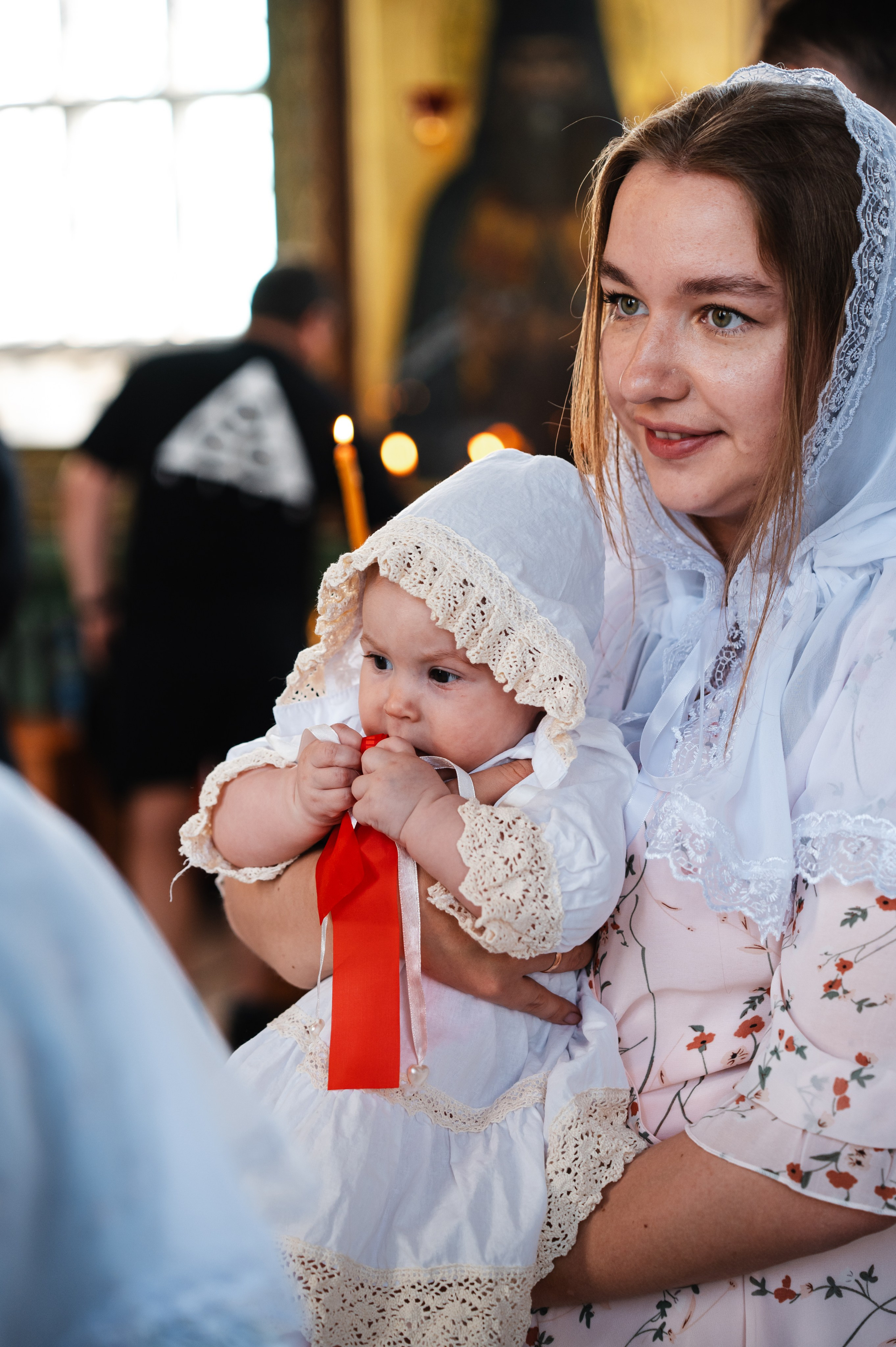 Таинство Крещения Дарьи (Храм Преполовения Пятидесятницы). Фотограф Ярута Оксана / Ростов-на-Дону