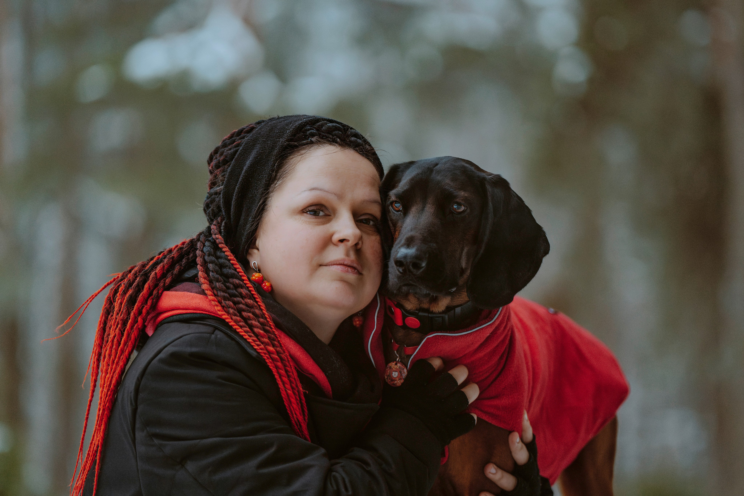 Ольга, Рора и Румпель. Фотограф анималист в Спб недорого Олеся Майорова