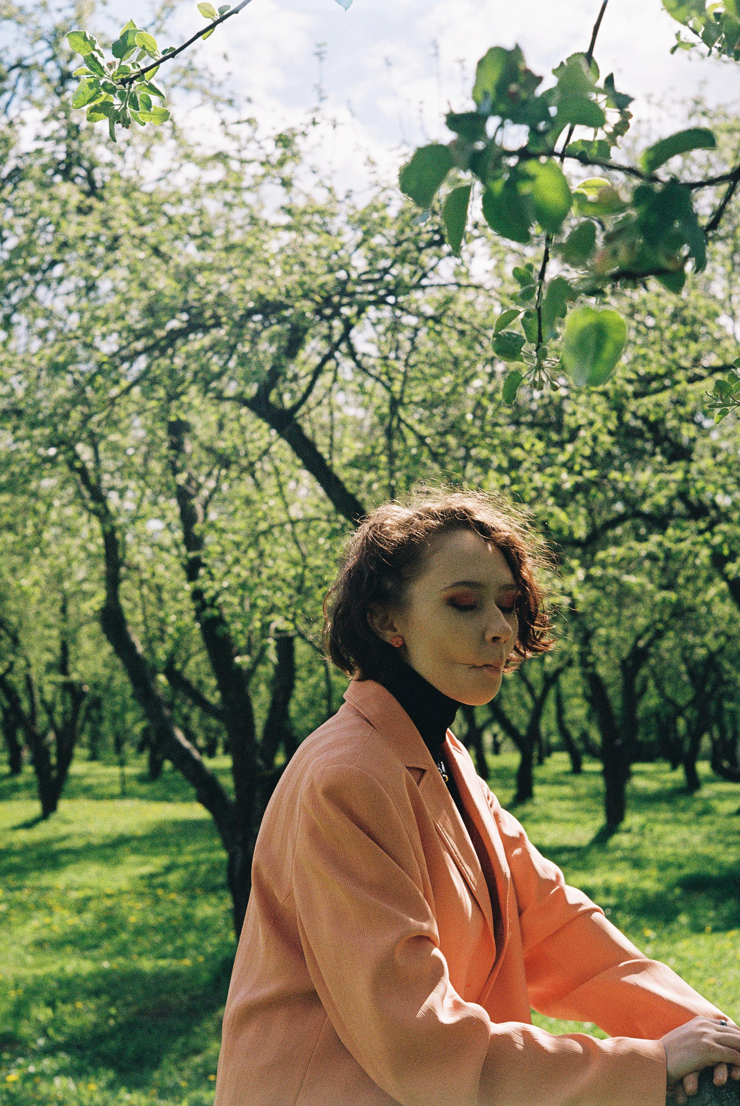 Весна. Плёнка. Катя. Фотограф Денис Кириллов