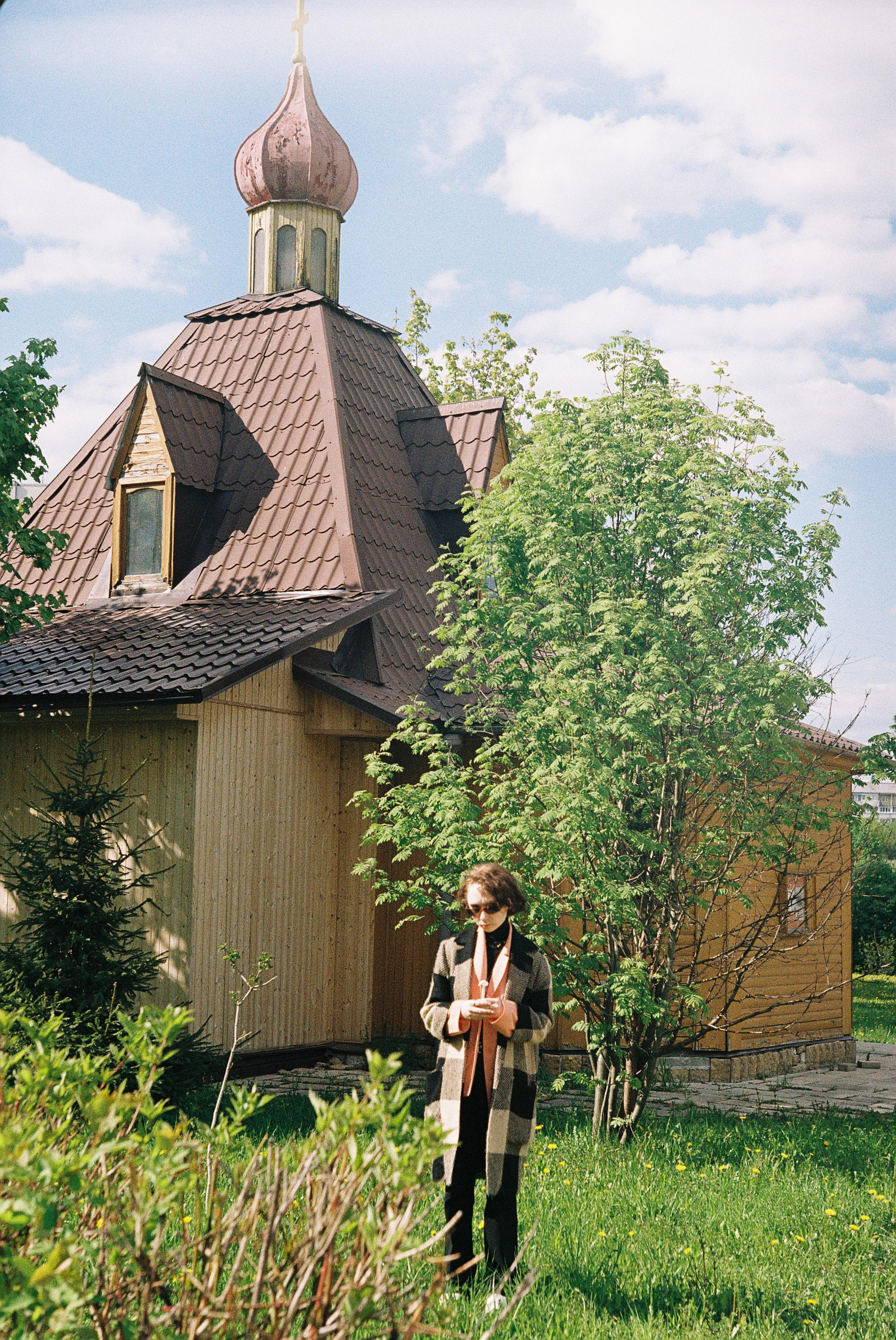 Весна. Плёнка. Катя. Фотограф Денис Кириллов