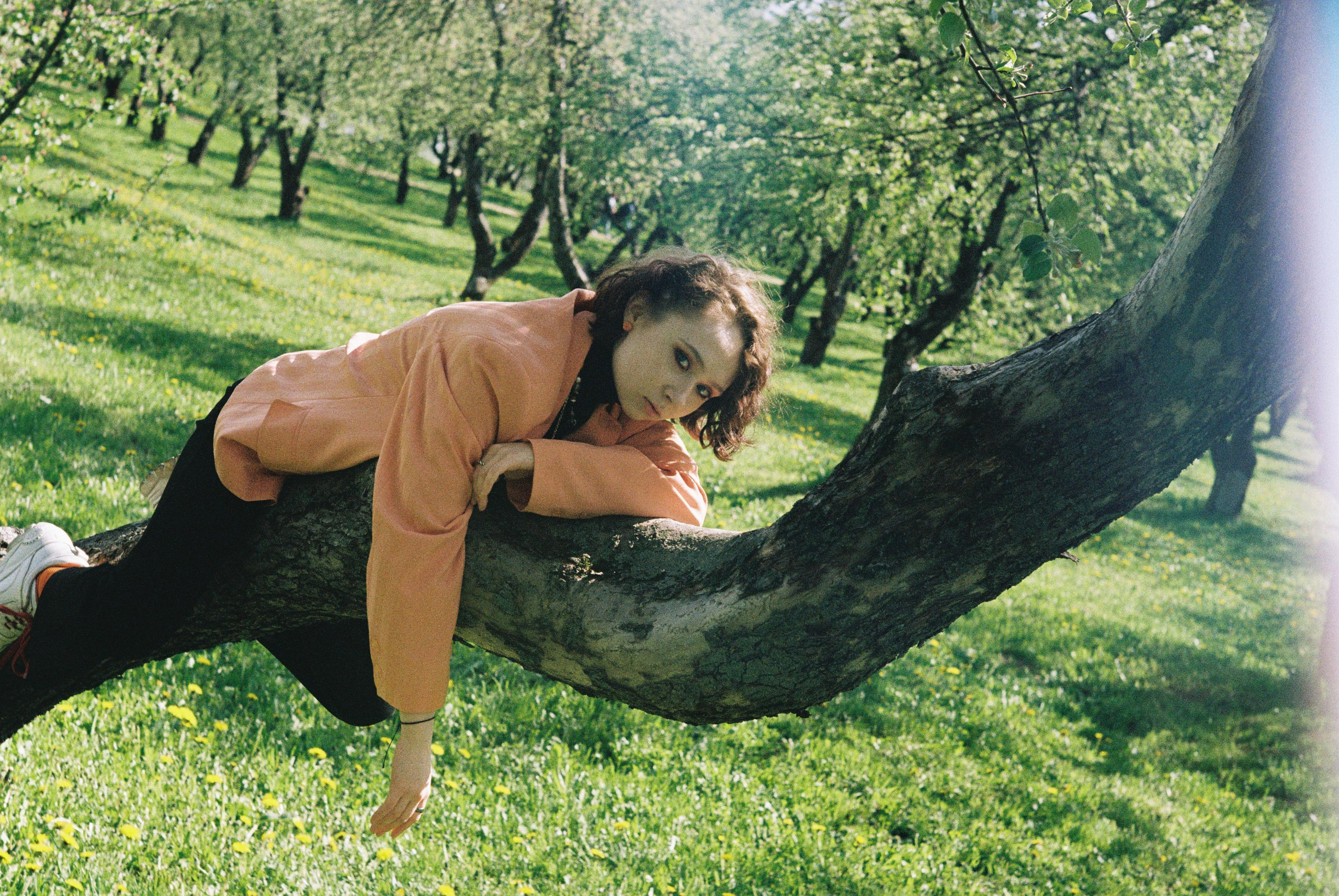 Весна. Плёнка. Катя. Фотограф Денис Кириллов