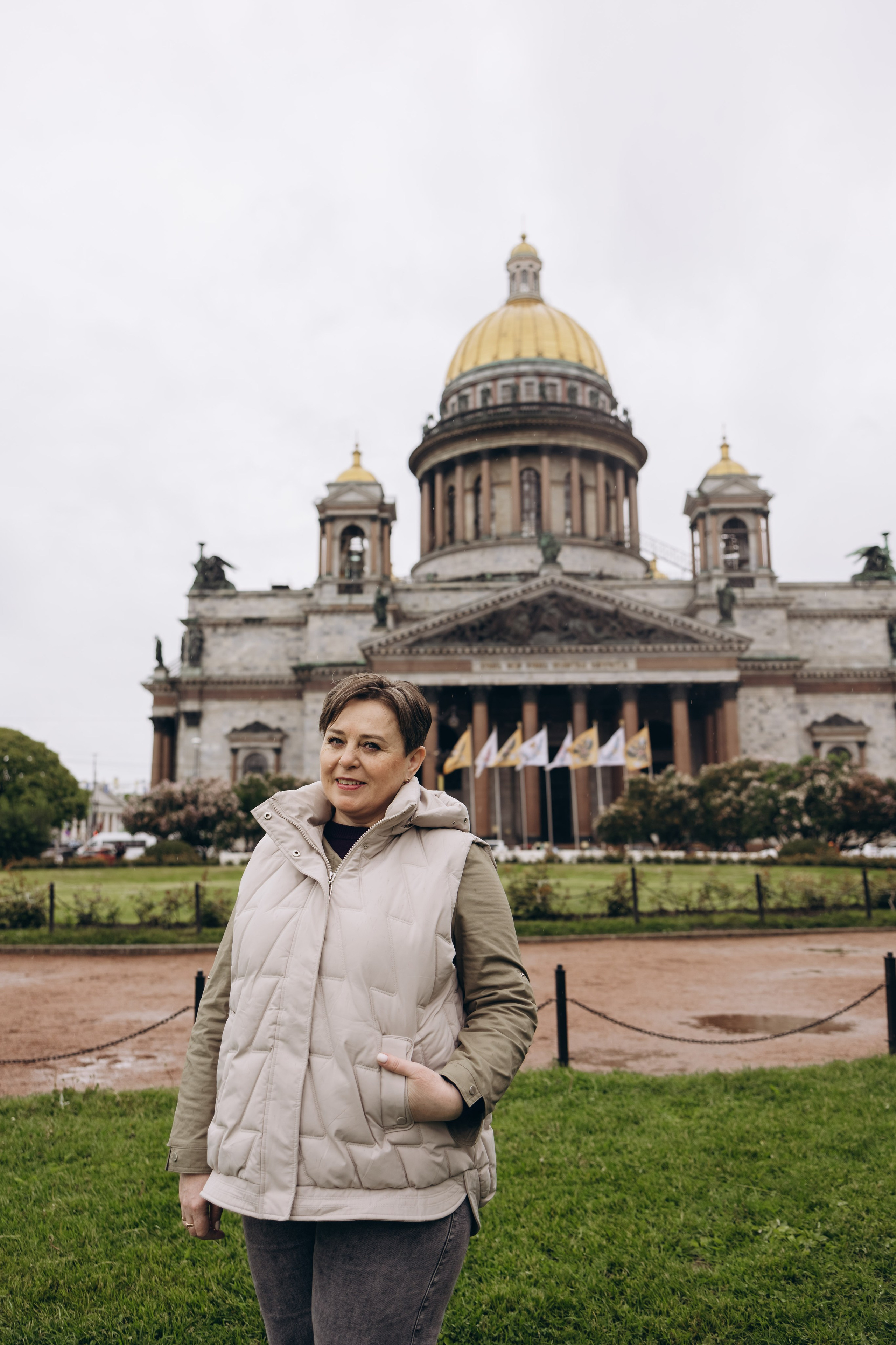 Семейная прогулка на Исаакиевском соборе. Семейный и свадебный фотограф в Санкт-Петербурге Екатерина Васильева