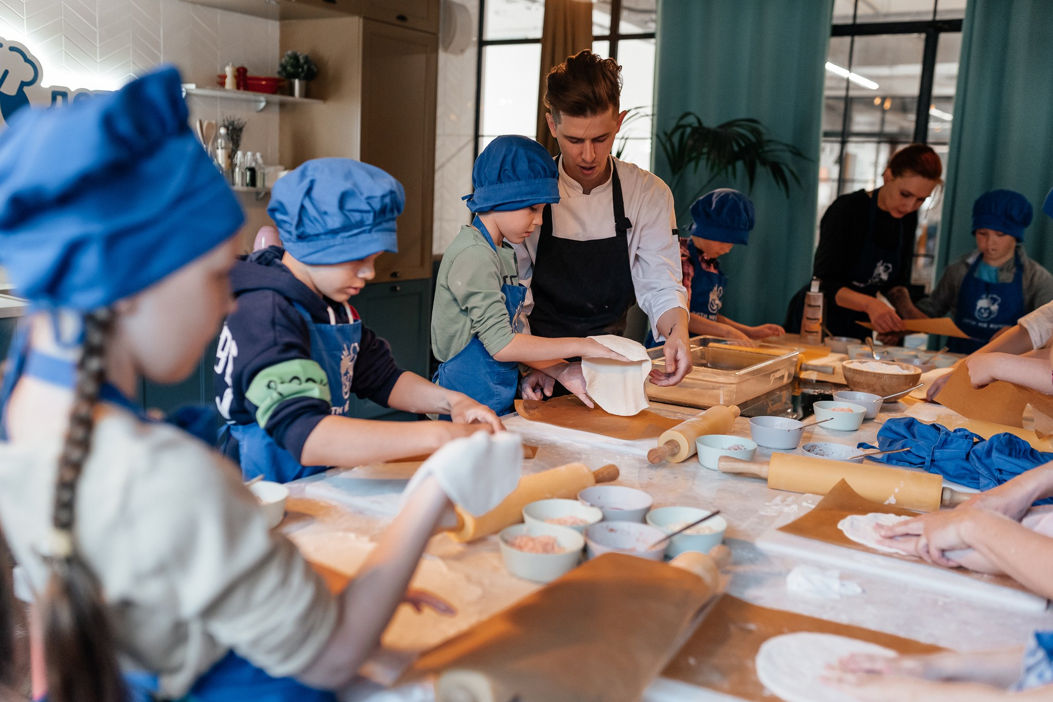 Кулинарный мастер-класс для детей. Свадебный и семейный фотограф из Санкт-Петербурга Климов Анатолий