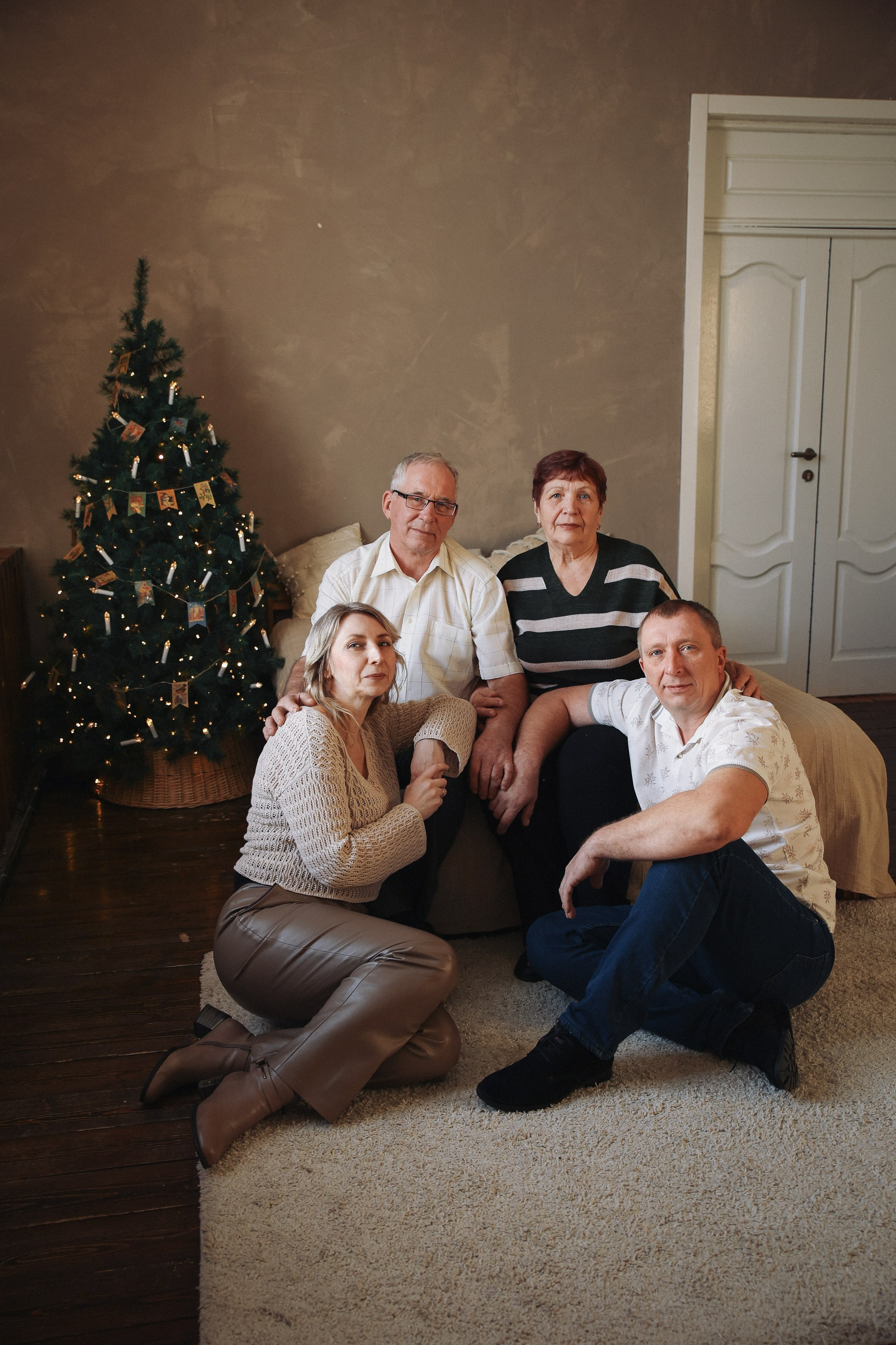 Семейная фотосессия Большая семья Фотосессия с родителями. Фотограф Владимир Москва