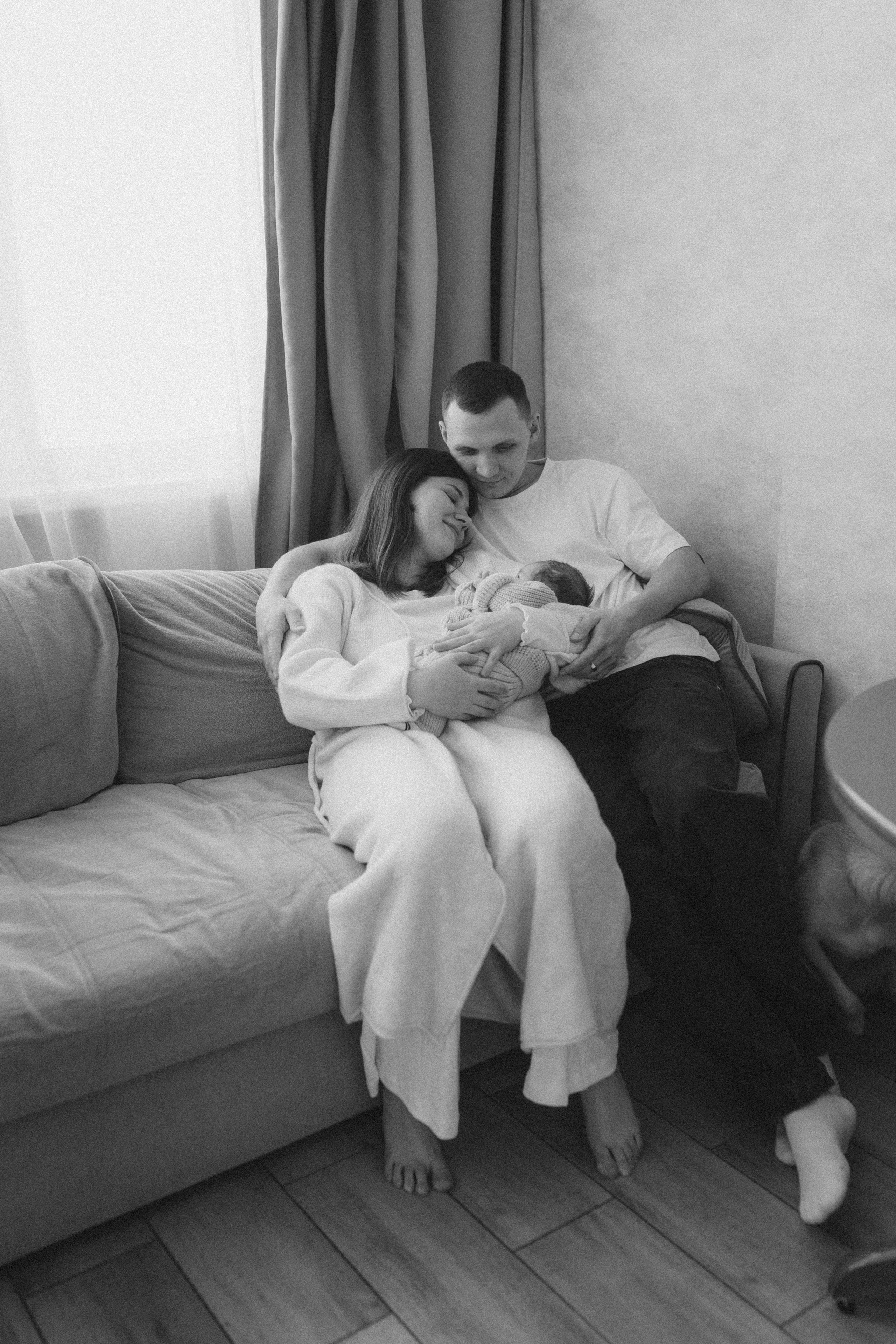 Вика, Дима, Лёва и четвероногие друзья). Семейный фотограф и фотограф на роды в Ростове-на-Дону Мухина Виктория