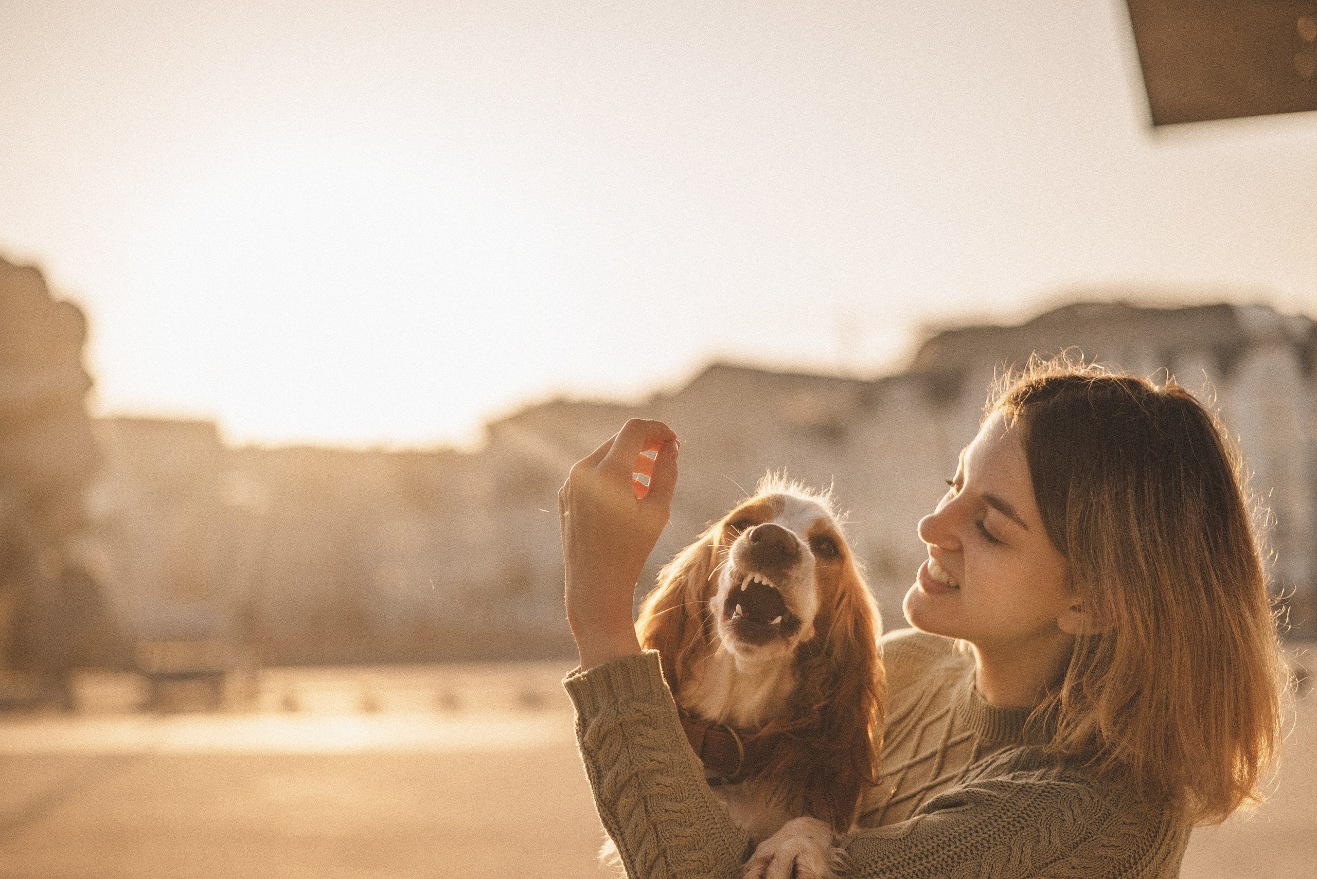 Маша и Вега. Фотограф-анималист Богданова Полина