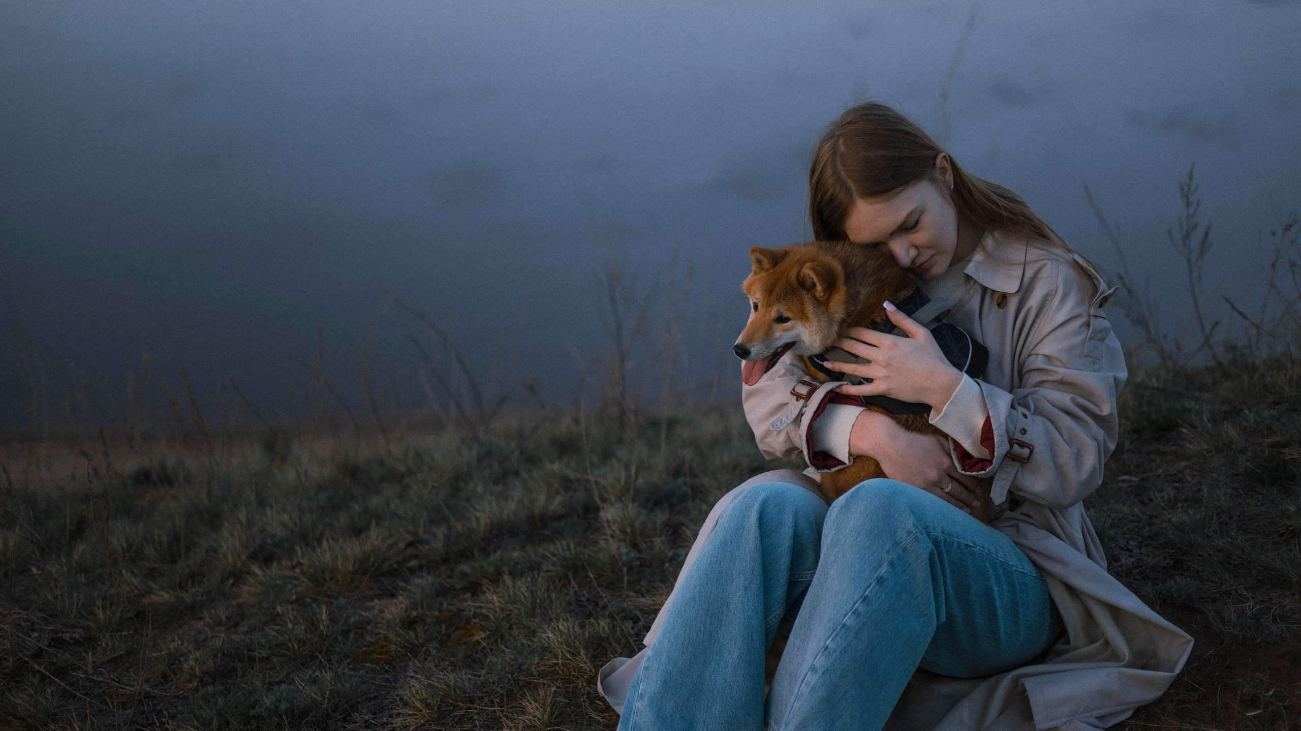 Аня и Шани. Фотограф-анималист Богданова Полина